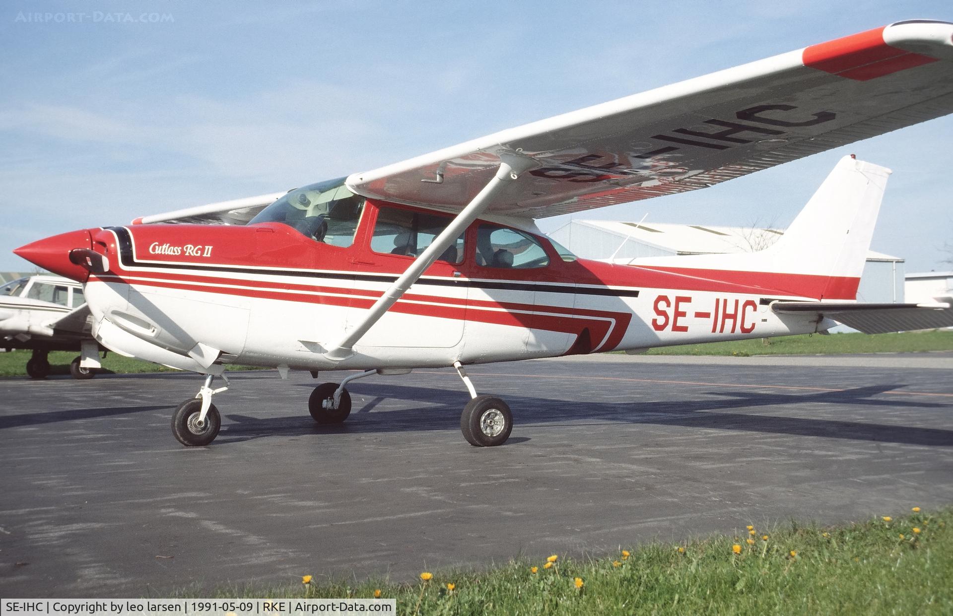 SE-IHC, 1981 Cessna 172RG II Cutlass RG C/N 172RG0802, Roskilde 9.5.1991