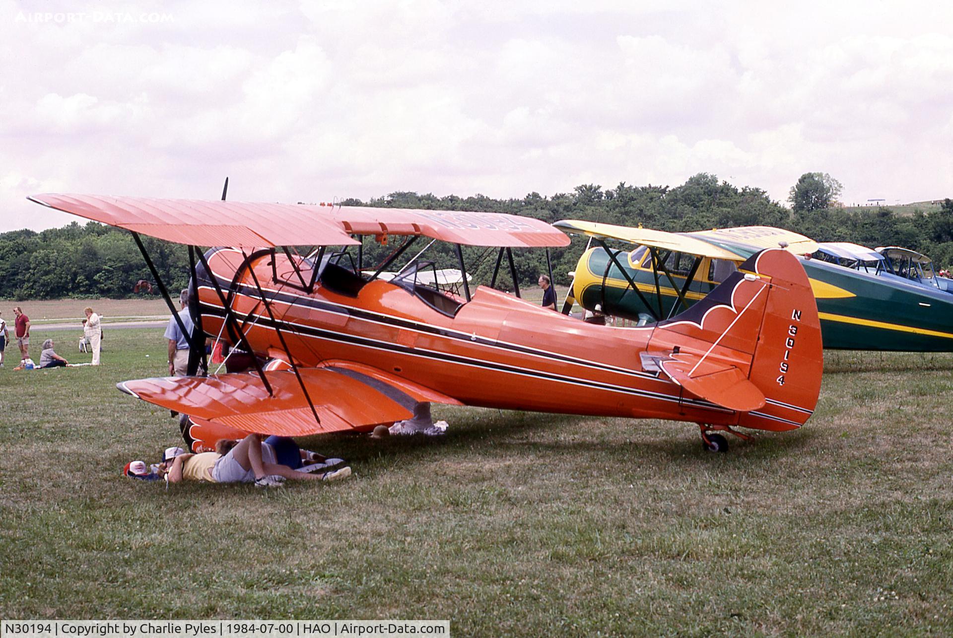 N30194, 1941 Waco UPF-7 C/N 5625, At the Waco Reunion