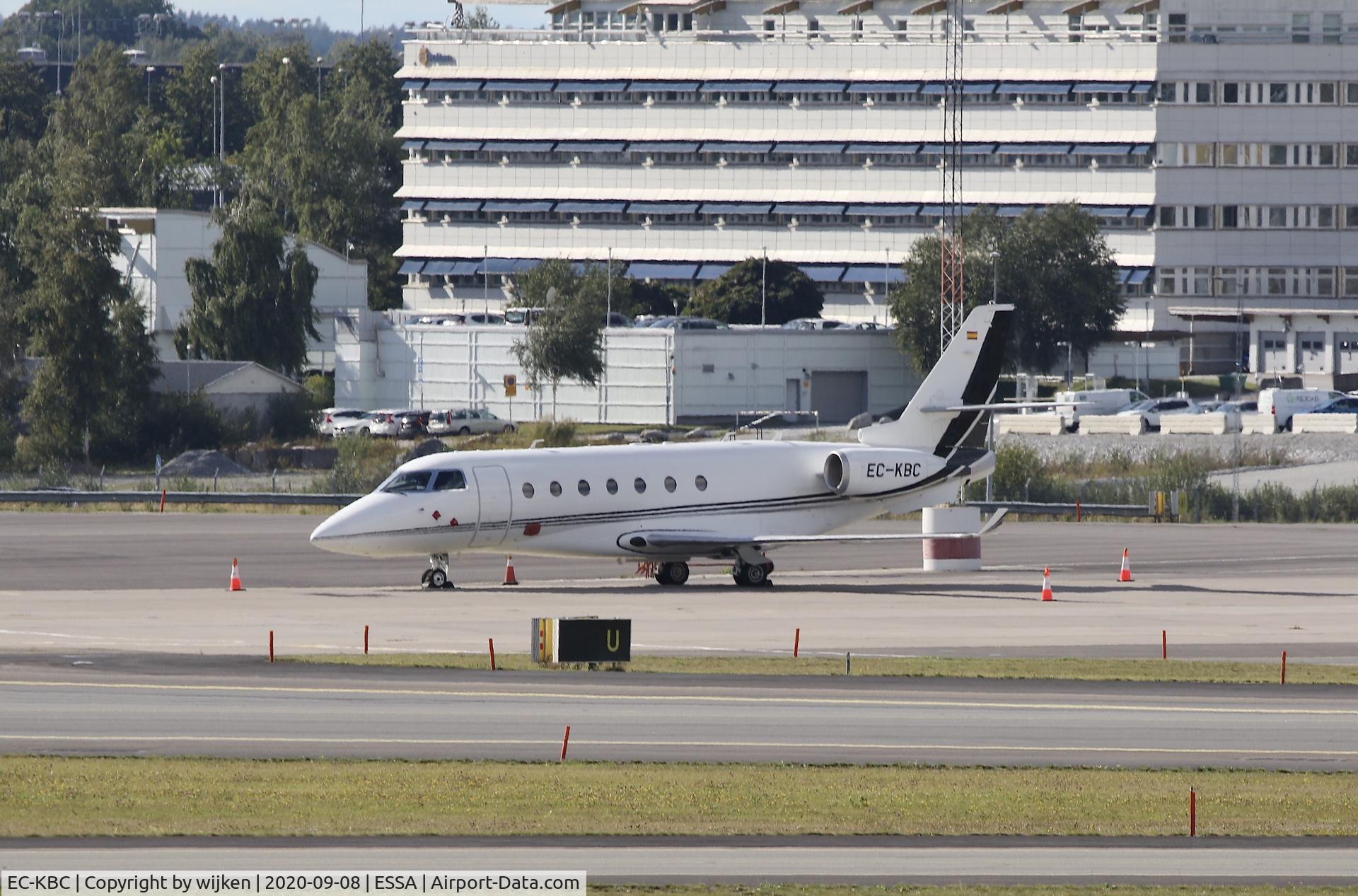 EC-KBC, 2006 Gulfstream Aerospace G200 C/N 145, Ramp M