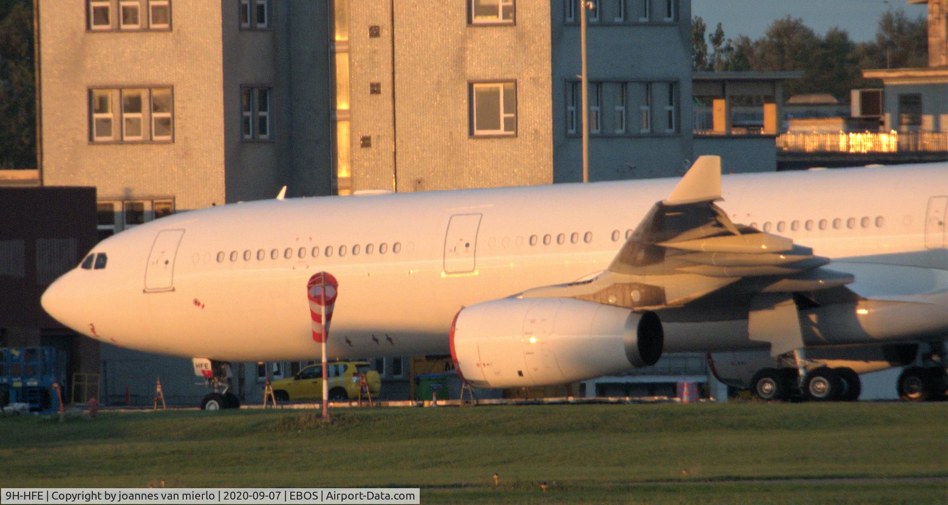 9H-HFE, 2014 Airbus A330-343E C/N 1517, Ostend, Belgium