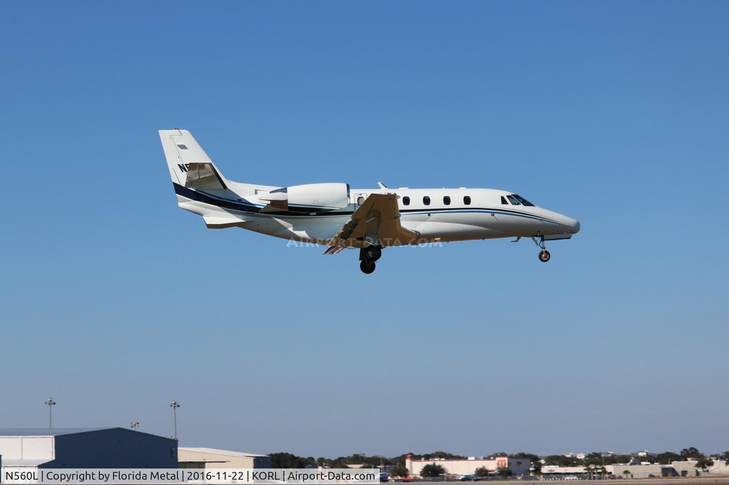 N560L, 1998 Cessna 560XLS Citation Excel C/N 560-5011, ORL 2016