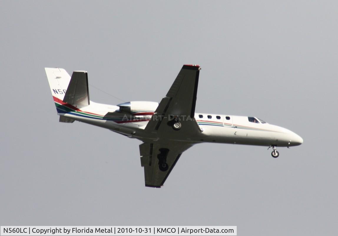 N560LC, 1995 Cessna 560 Citation Ultra C/N 560-0296, MCO 2010