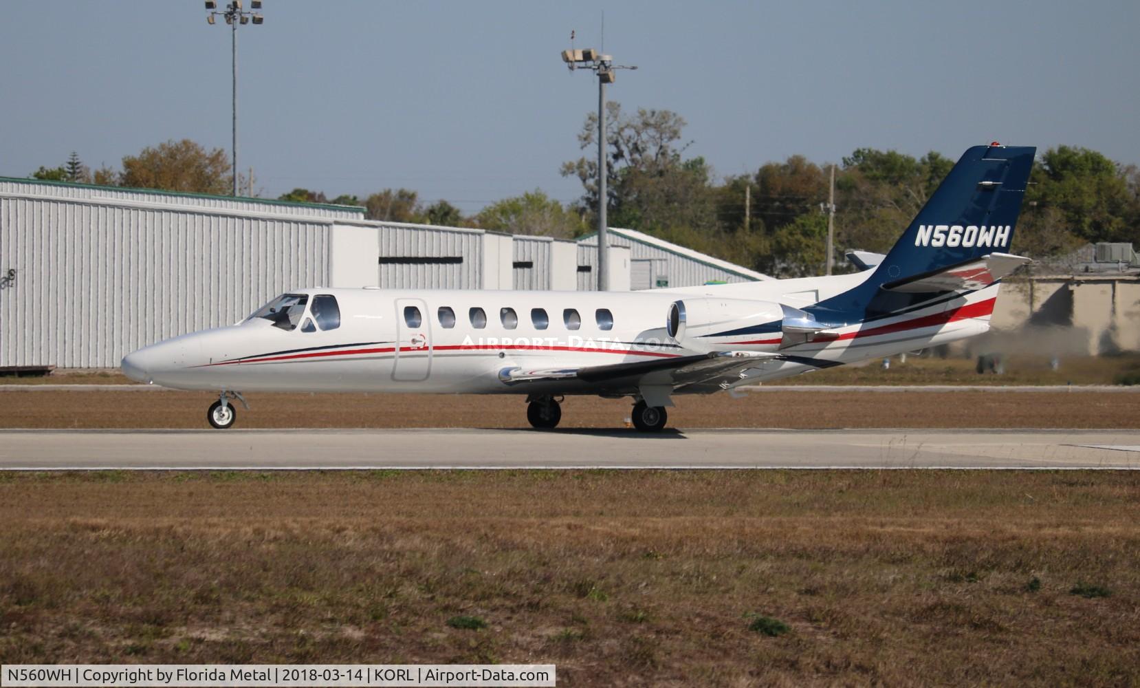 N560WH, 1989 Cessna 560 Citation V C/N 560-0013, ORL 2018