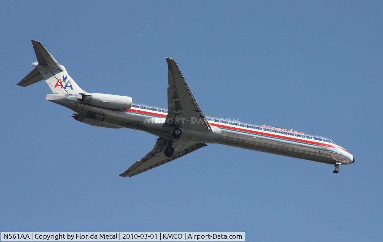 N561AA, 1991 McDonnell Douglas MD-82 (DC-9-82) C/N 53091, MCO 2010