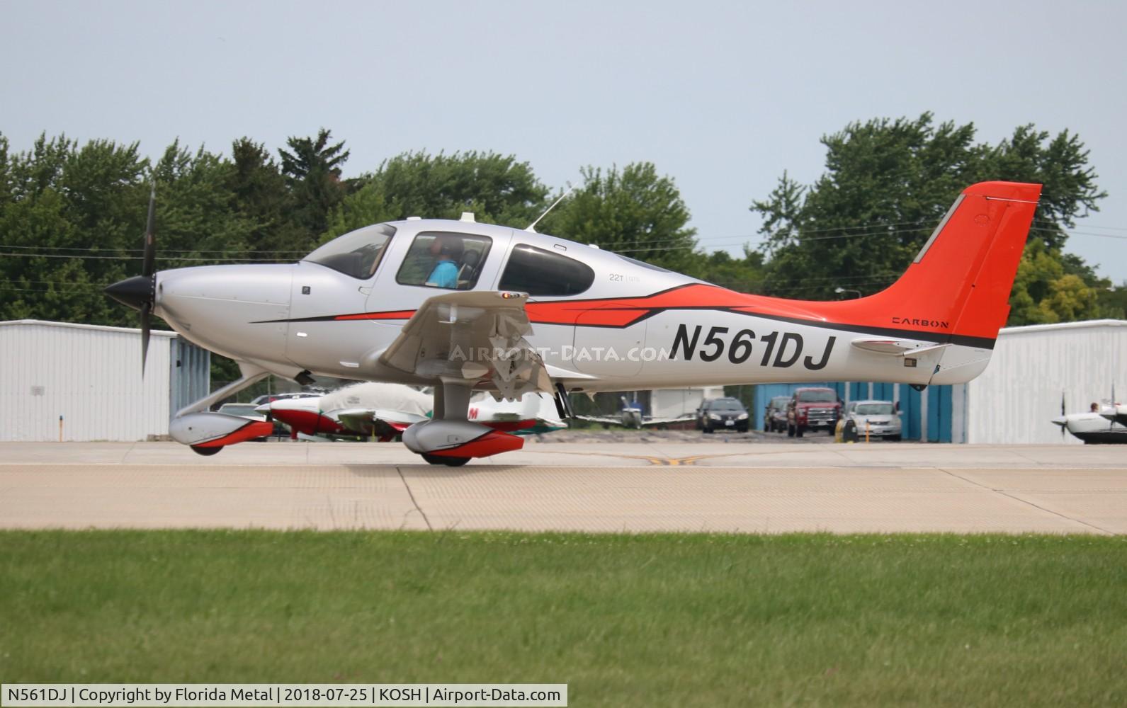 N561DJ, 2014 Cirrus SR22T C/N 0871, OSH 2018