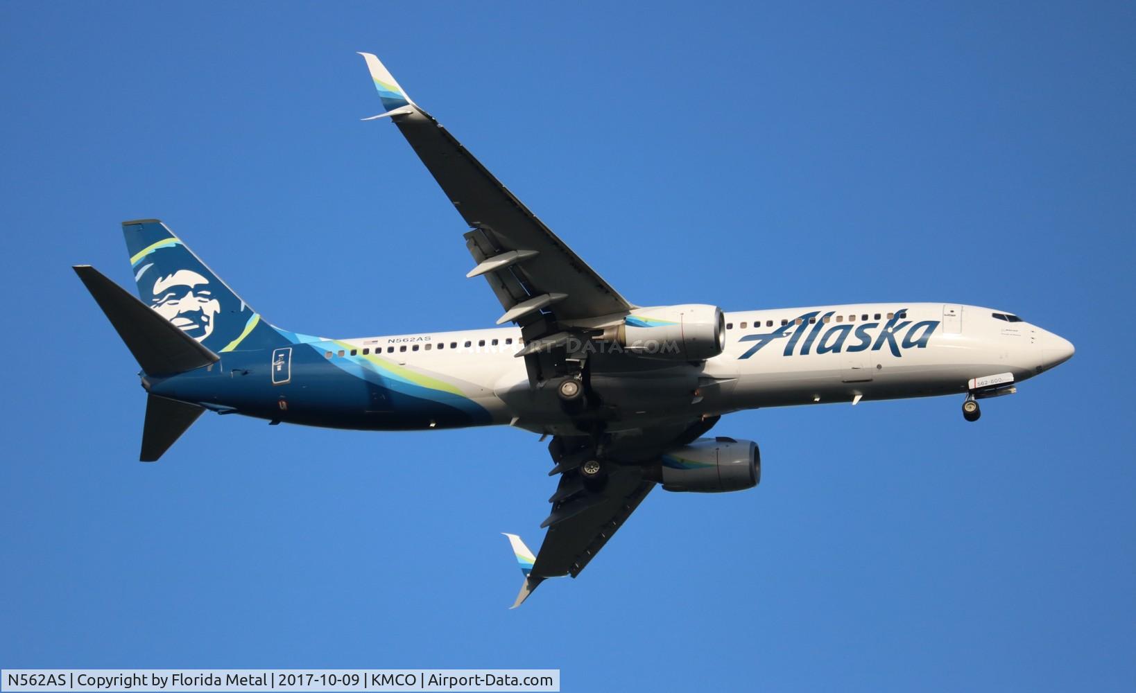 N562AS, 2006 Boeing 737-890 C/N 35091, MCO 2017
