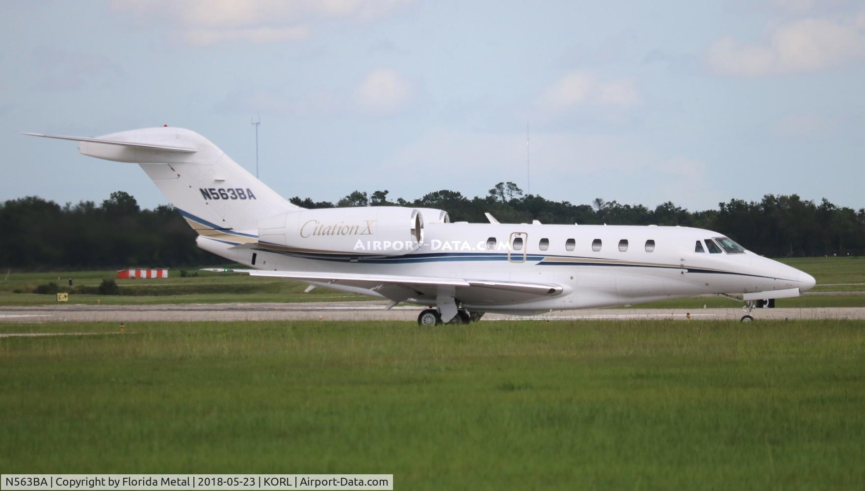 N563BA, 2001 Cessna 750 Citation X C/N 750-0169, ORL 2018
