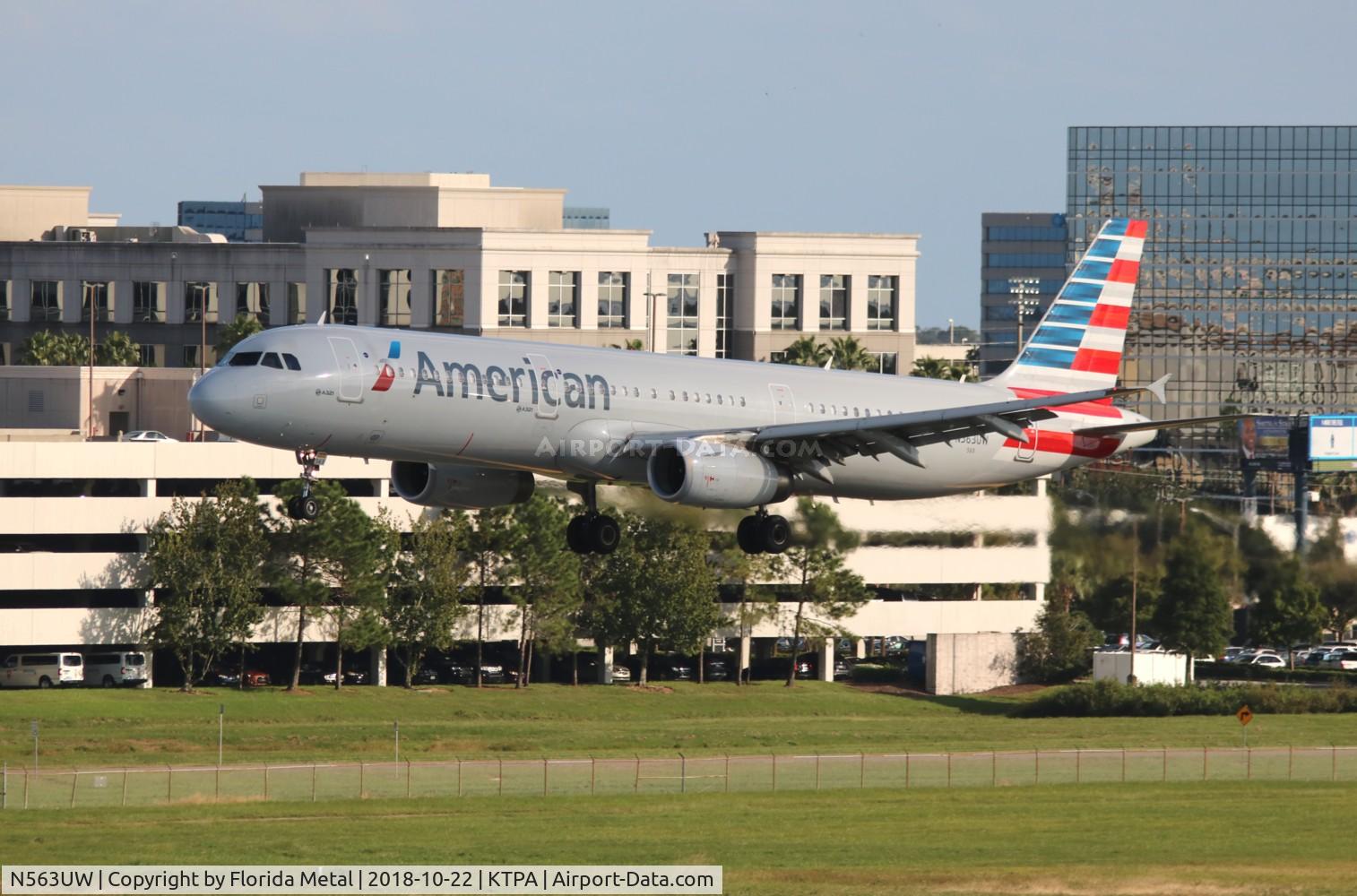 N563UW, 2012 Airbus A321-231 C/N 5368, TPA 2018