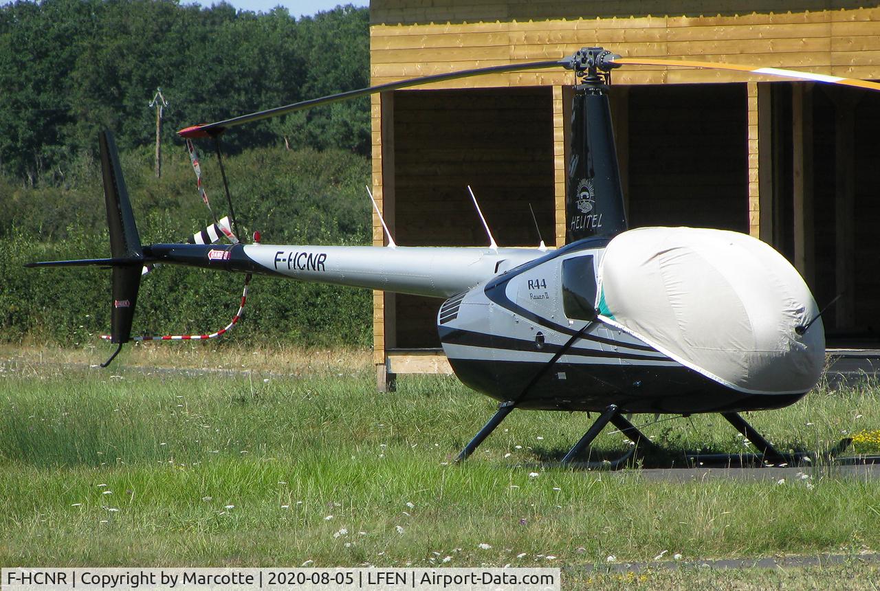 F-HCNR, 2007 Robinson R44 Raven II C/N 11610, parked