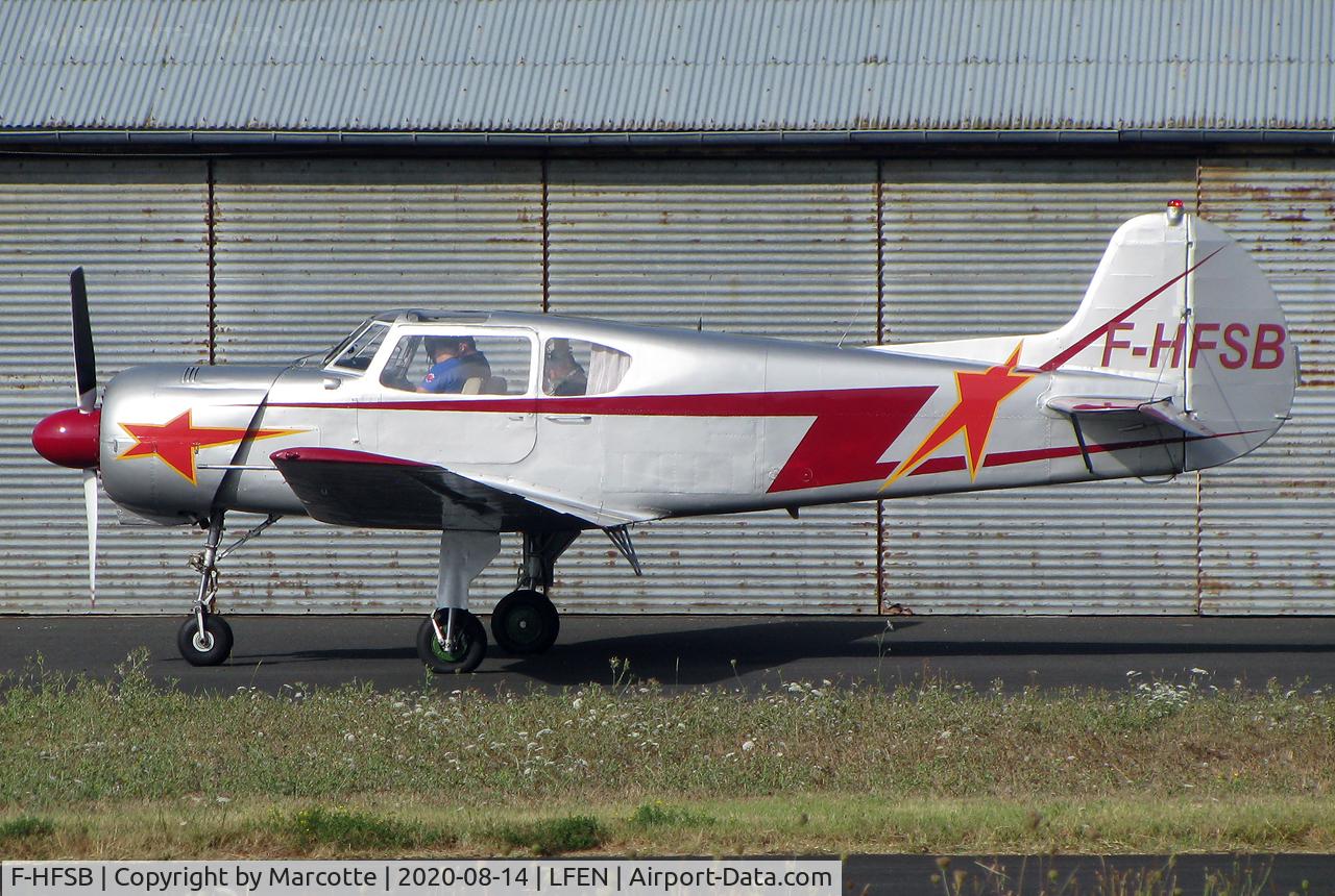 F-HFSB, Yakovlev Yak-18T C/N 8200916, Yako Team.