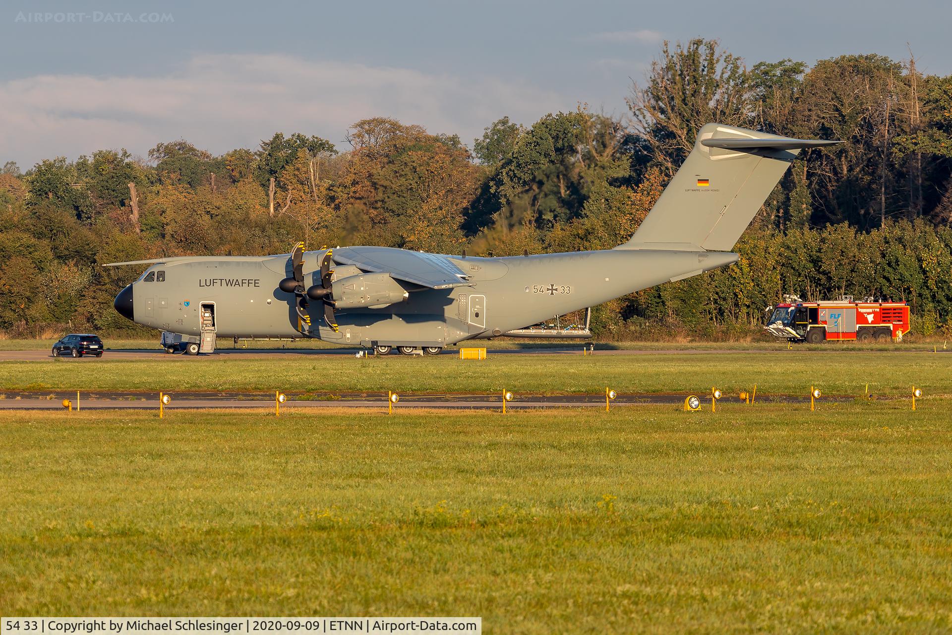 54 33, 2020 Airbus A400M-180 Atlas C/N A4M100, 54+33 - Airbus A400M-180 - German Air Force