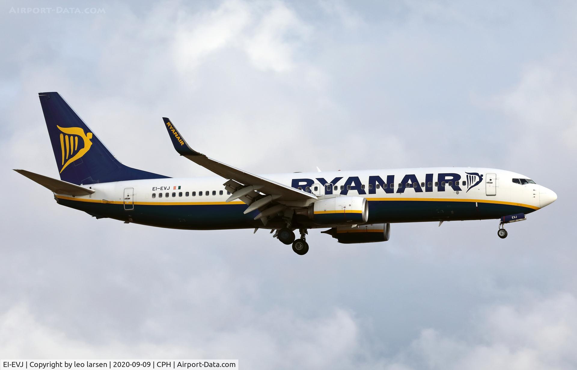 EI-EVJ, 2012 Boeing 737-8AS C/N 38501, Copenhagen 9.9.2020
