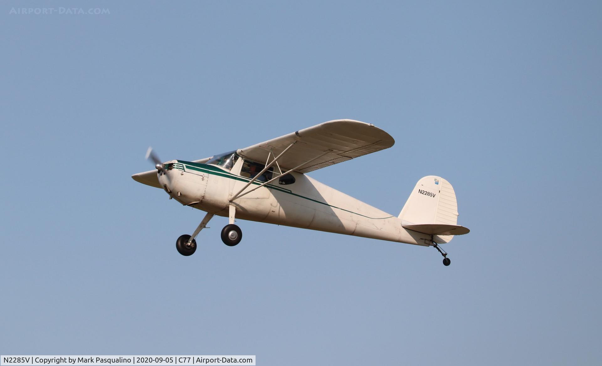 N2285V, 1948 Cessna 140 C/N 14515, Cessna 140