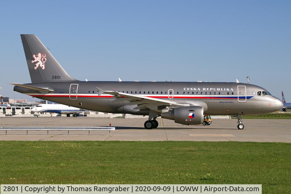 2801, 2007 Airbus ACJ319 (A319-115/CJ) C/N 2801, Czech Republic - Air Force Airbus A319(CJ)