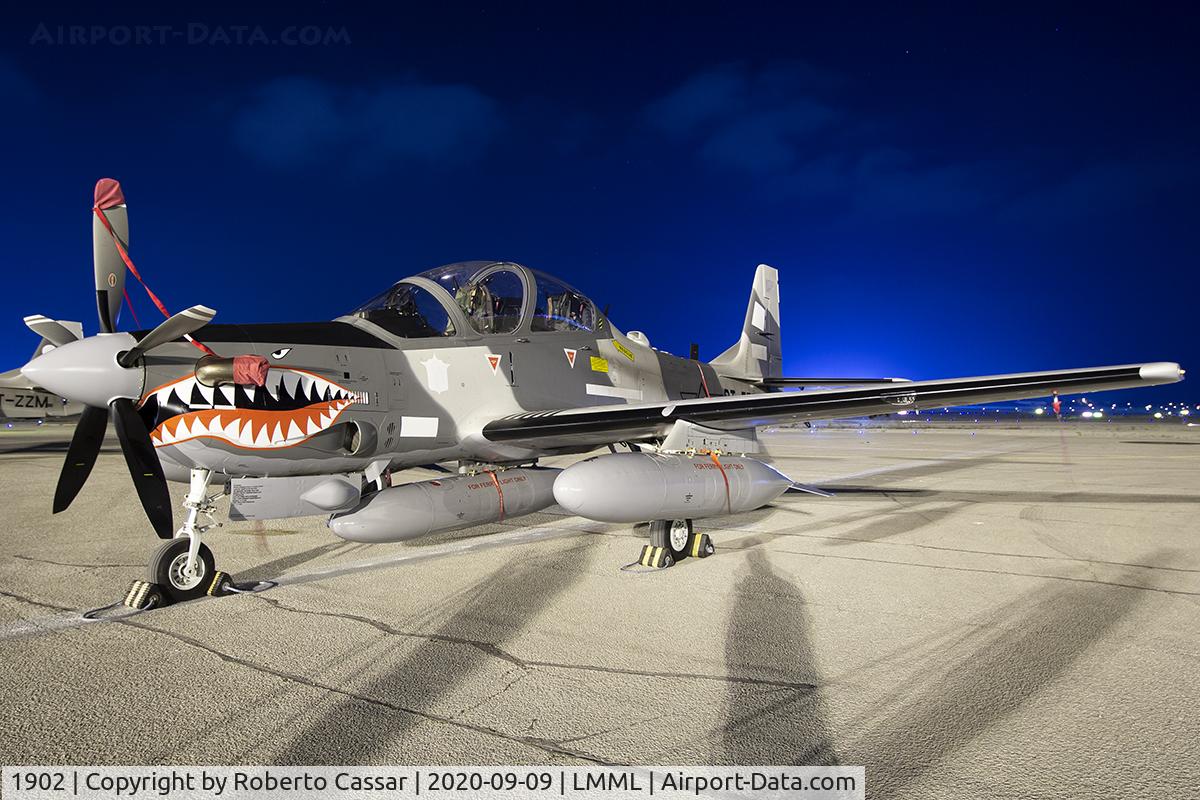 1902, 2019 Embraer A-29B Super Tucano C/N 31400251, Park 2