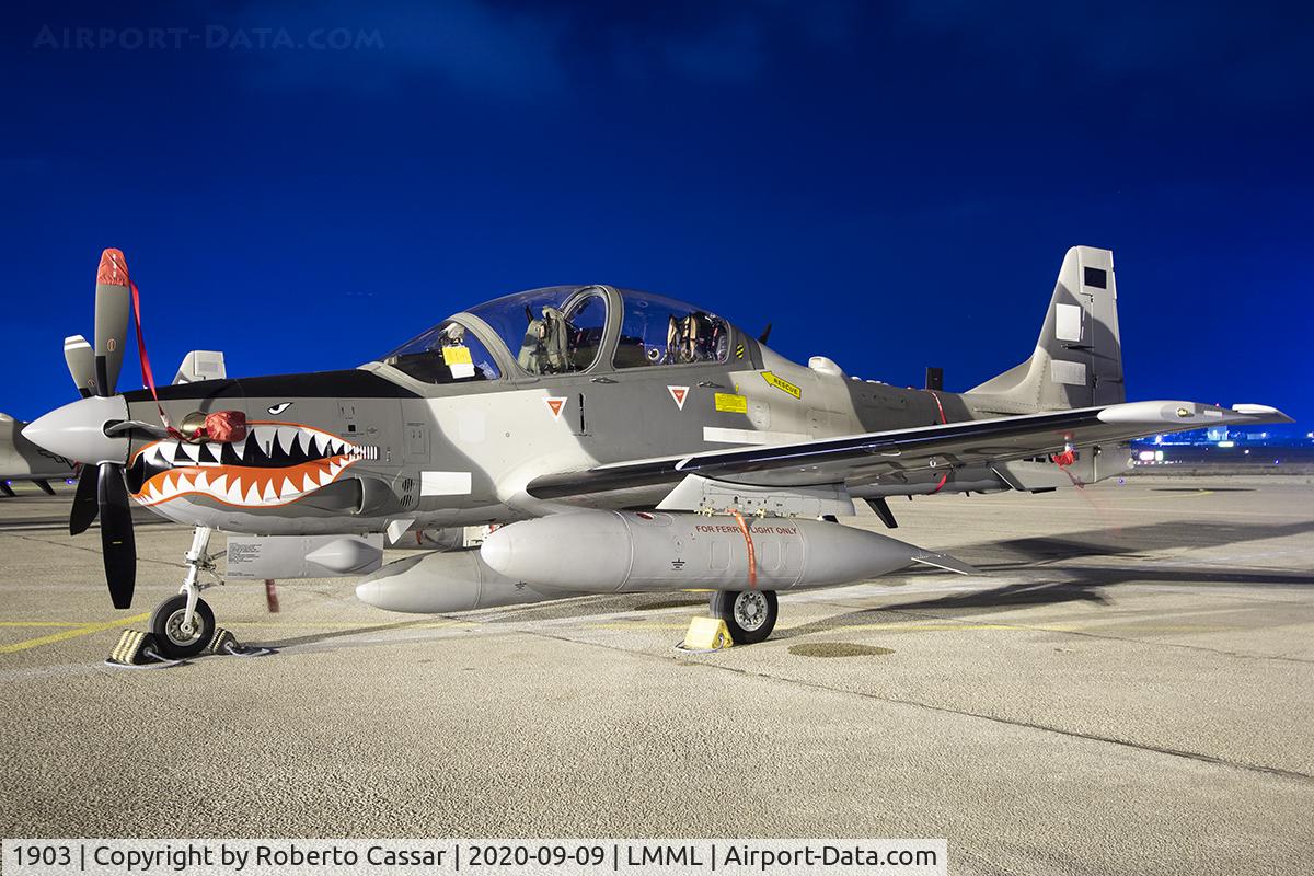 1903, 2019 Embraer A-29B Super Tucano C/N 31400252, Park 2
