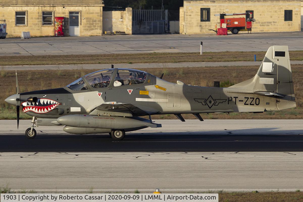 1903, 2019 Embraer A-29B Super Tucano C/N 31400252, Park 2