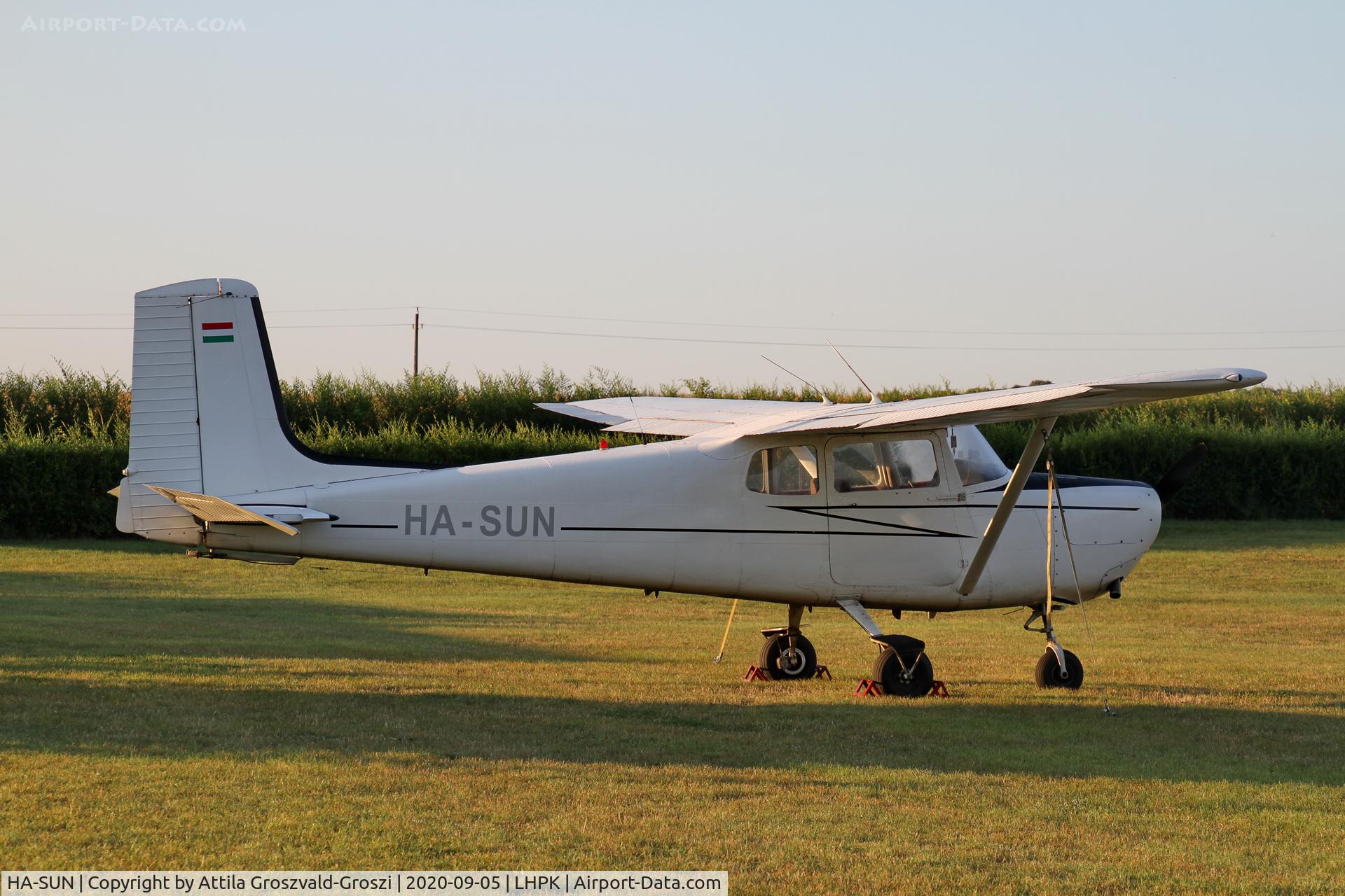 HA-SUN, 1958 Cessna 172 C/N 36536, LHPK - Papkutapuszta Airfield, Hungary