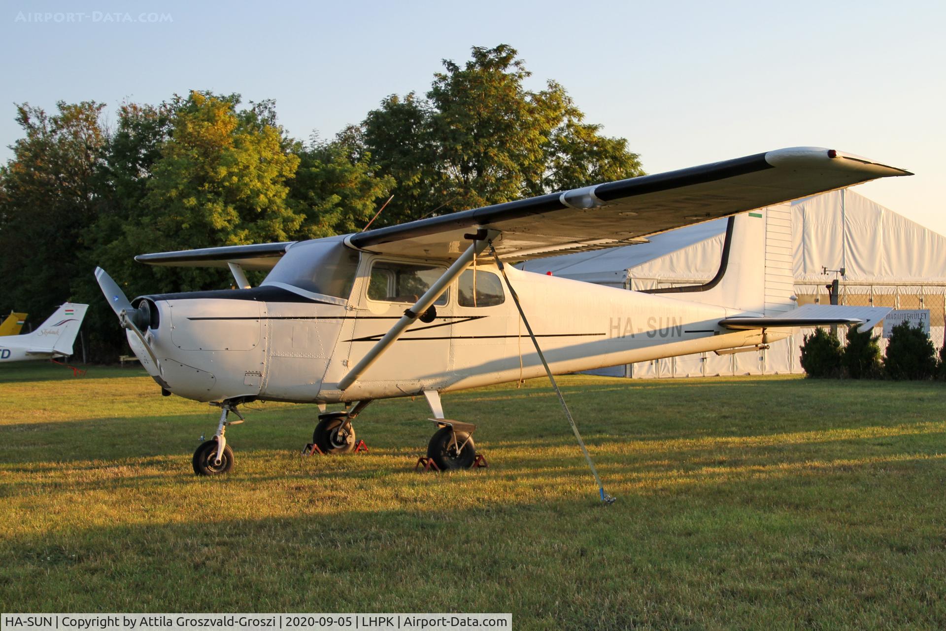 HA-SUN, 1958 Cessna 172 C/N 36536, LHPK - Papkutapuszta Airfield, Hungary
