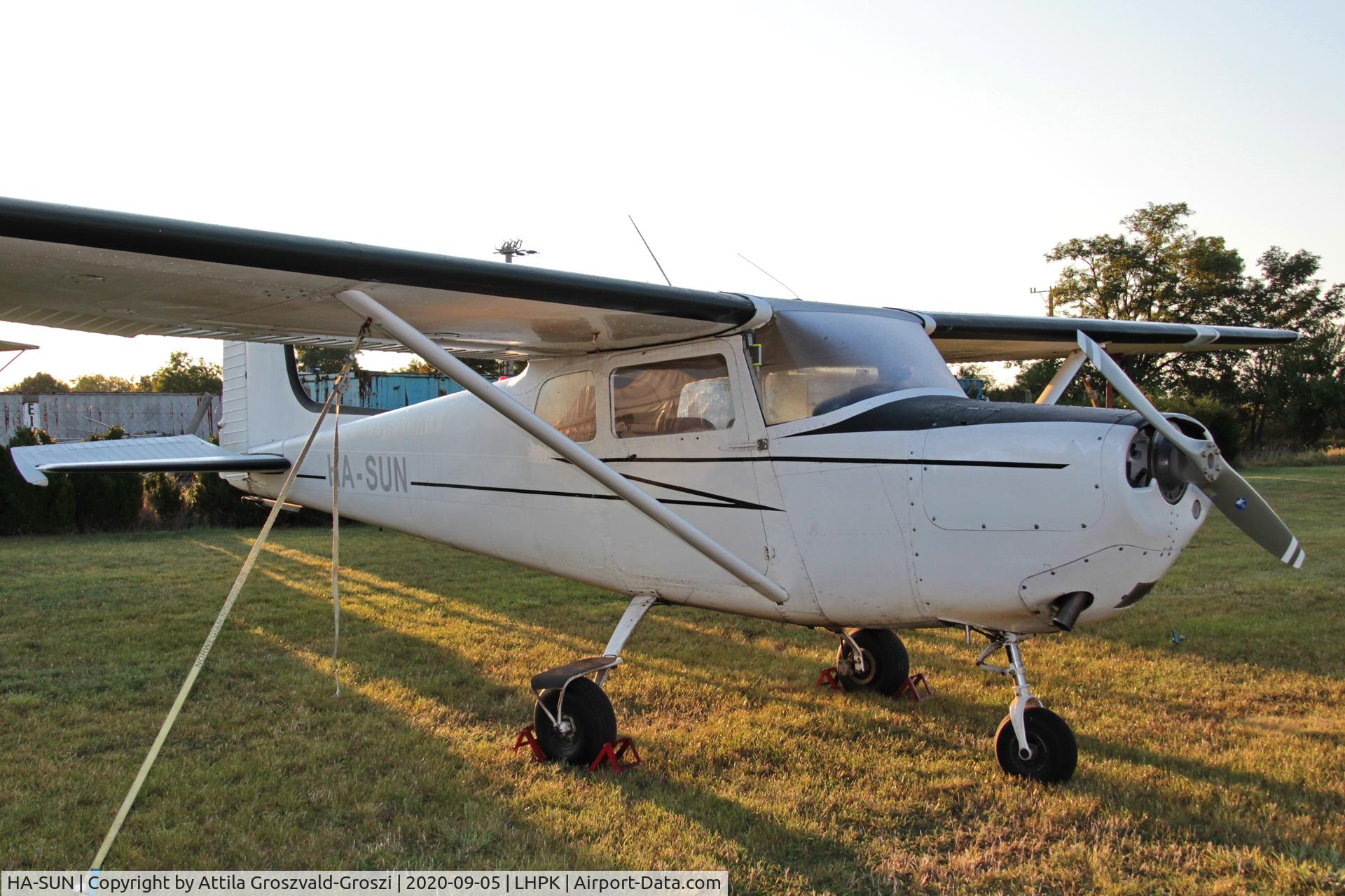 HA-SUN, 1958 Cessna 172 C/N 36536, LHPK - Papkutapuszta Airfield, Hungary