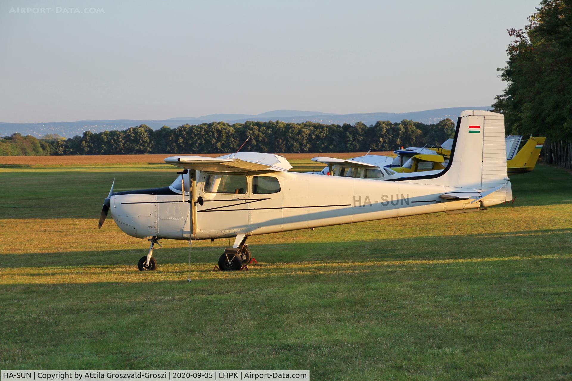 HA-SUN, 1958 Cessna 172 C/N 36536, LHPK - Papkutapuszta Airfield, Hungary