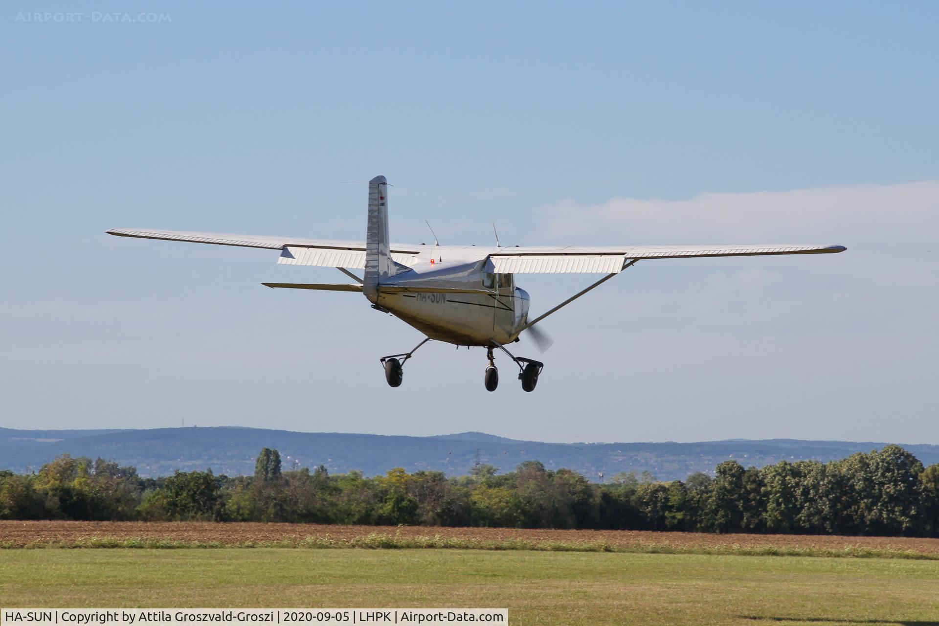 HA-SUN, 1958 Cessna 172 C/N 36536, LHPK - Papkutapuszta Airfield, Hungary