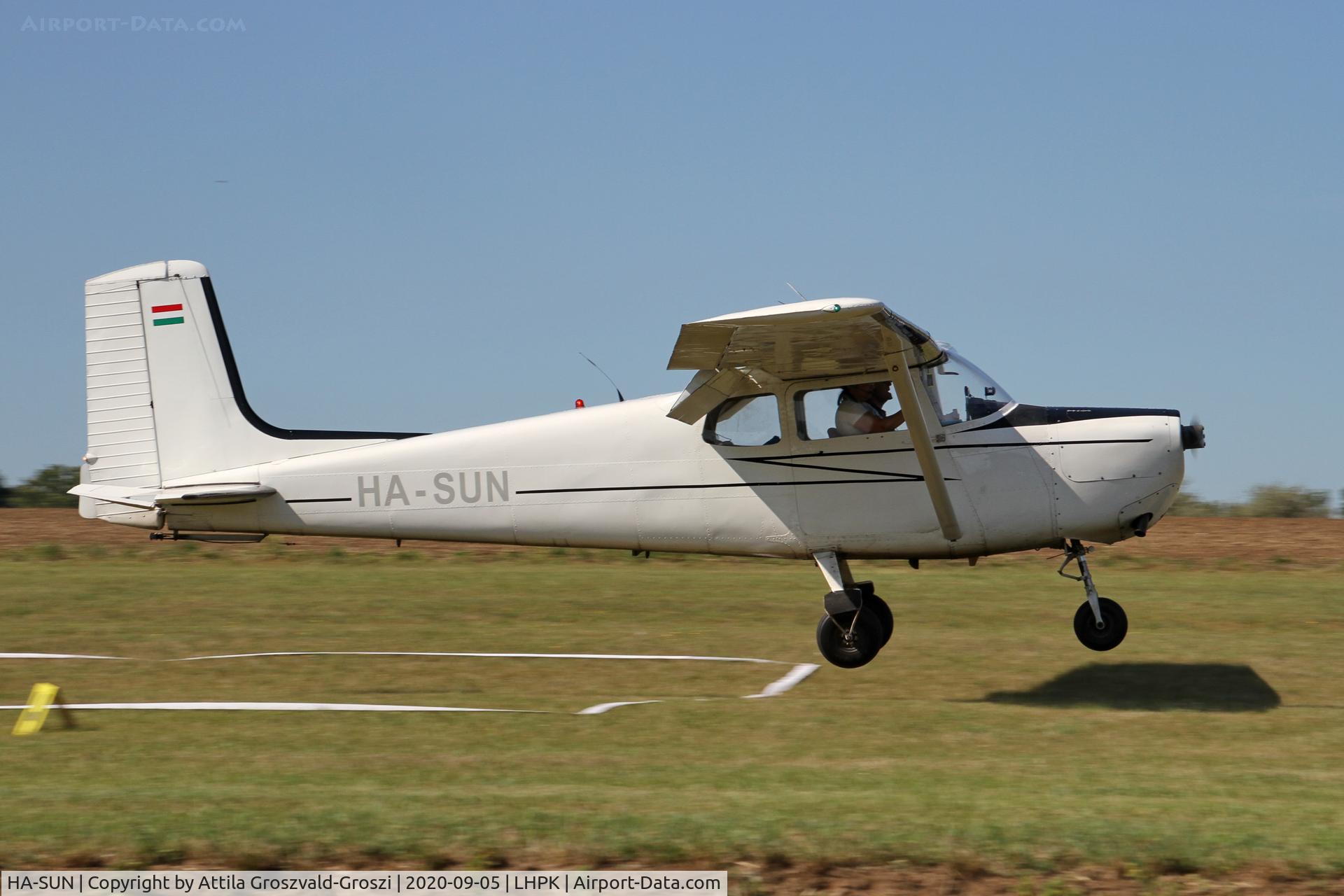 HA-SUN, 1958 Cessna 172 C/N 36536, LHPK - Papkutapuszta Airfield, Hungary