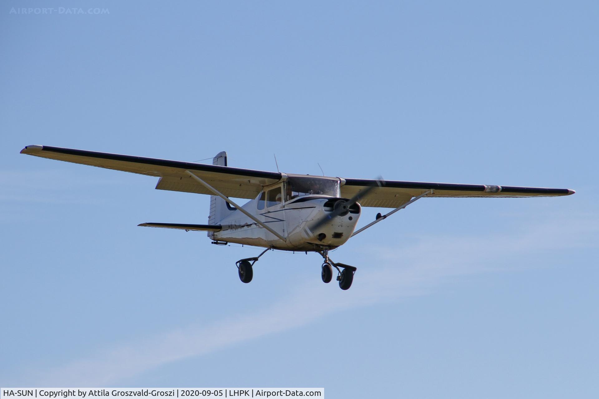 HA-SUN, 1958 Cessna 172 C/N 36536, LHPK - Papkutapuszta Airfield, Hungary