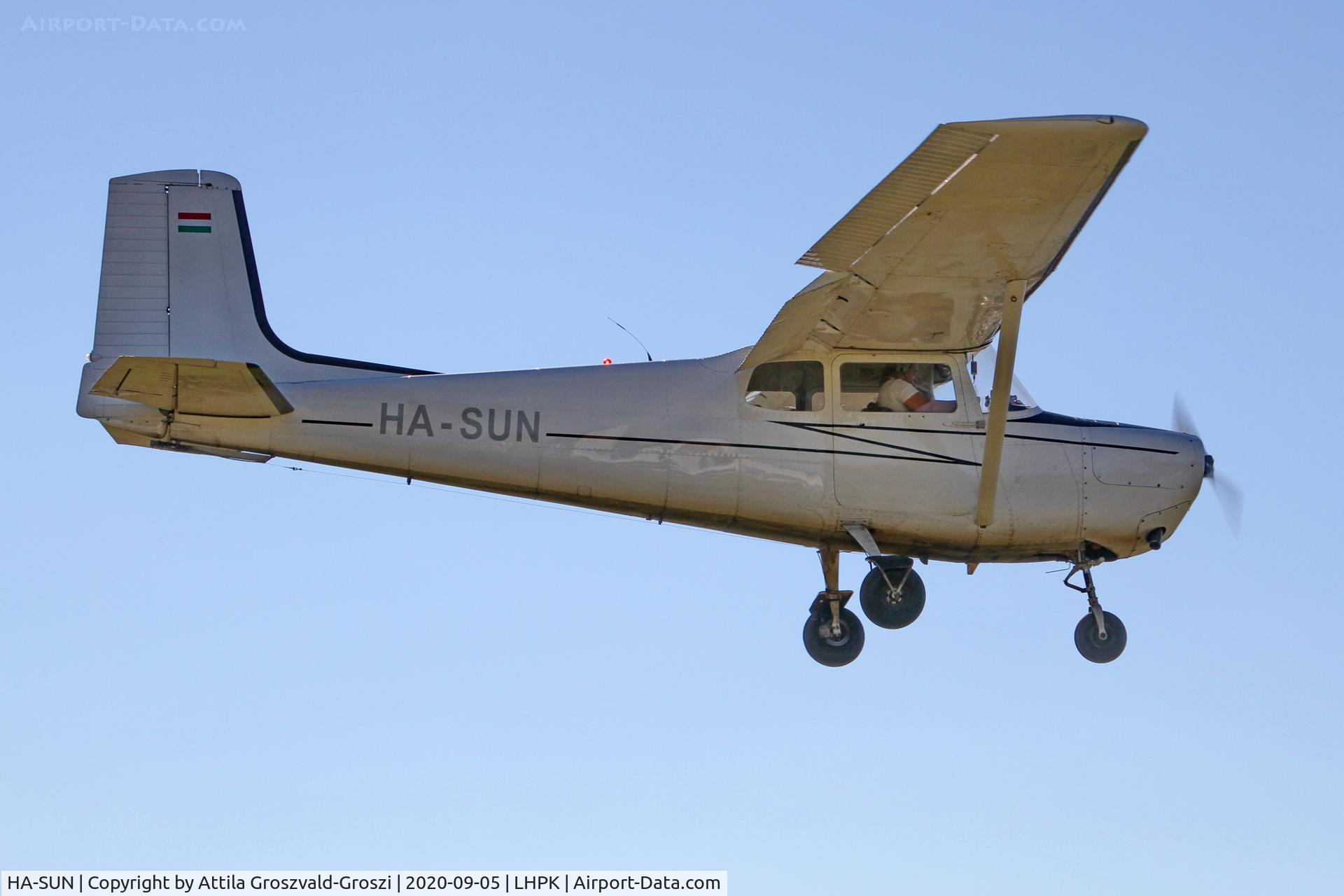 HA-SUN, 1958 Cessna 172 C/N 36536, LHPK - Papkutapuszta Airfield, Hungary