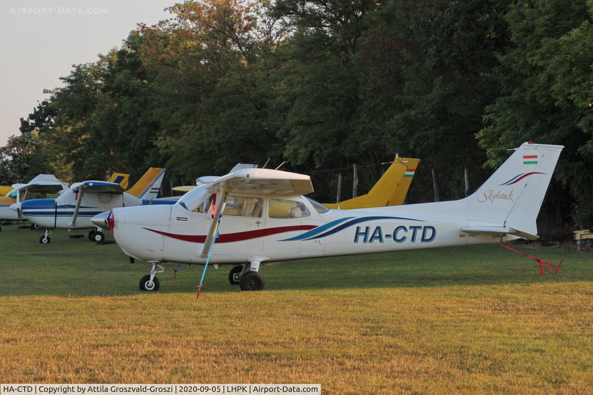 HA-CTD, 1974 Reims F172M Skyhawk C/N 1121, LHPK - Papkutapuszta Airfield, Hungary