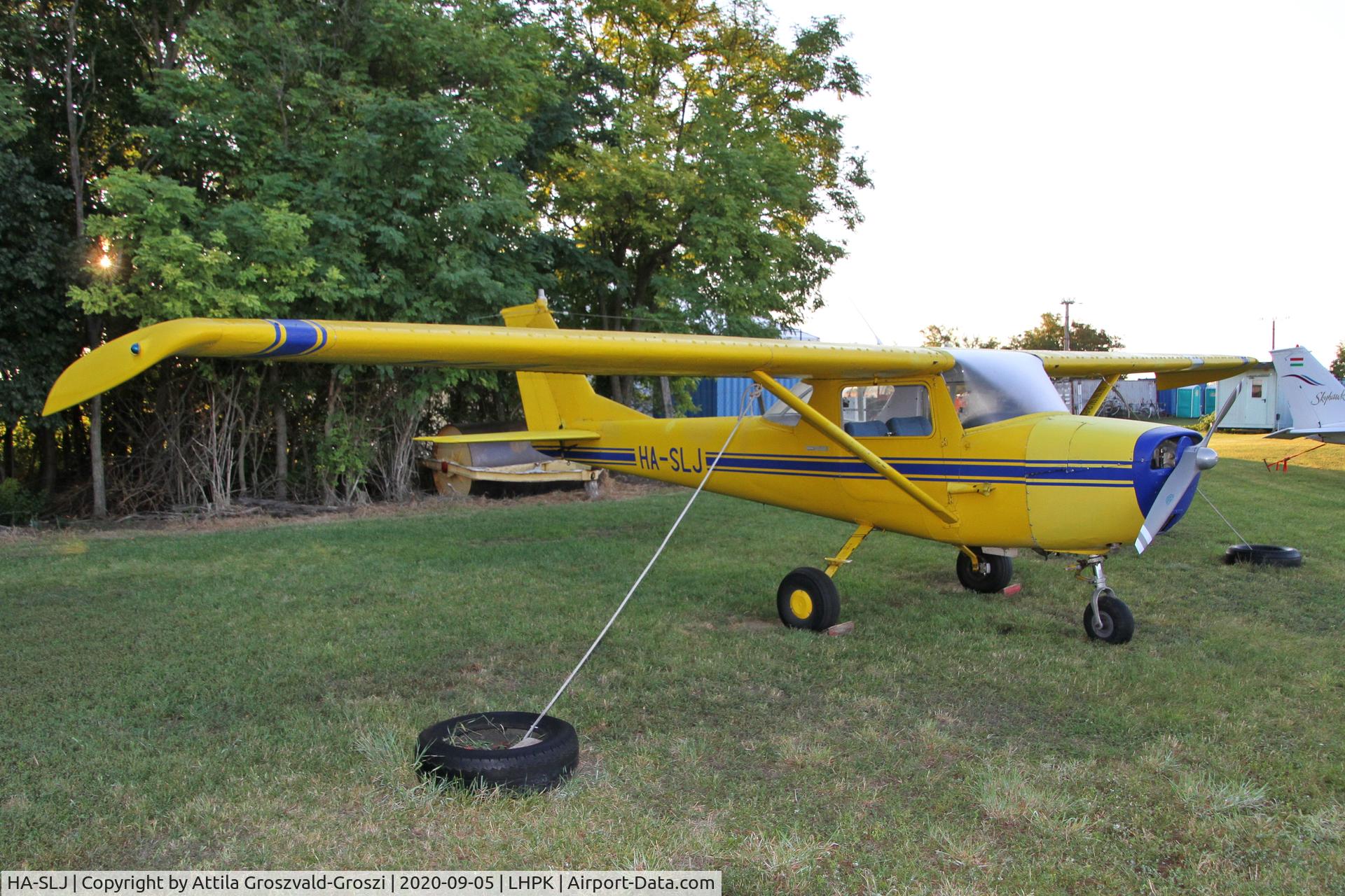 HA-SLJ, 1965 Cessna 150F C/N 150-62039, LHPK - Papkutapuszta Airfield, Hungary