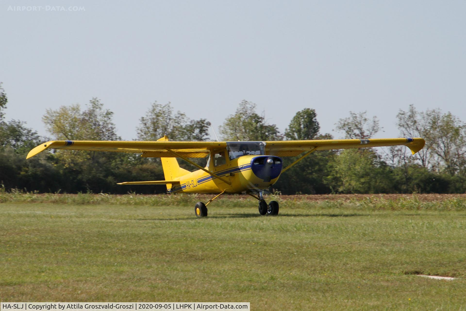 HA-SLJ, 1965 Cessna 150F C/N 150-62039, LHPK - Papkutapuszta Airfield, Hungary
