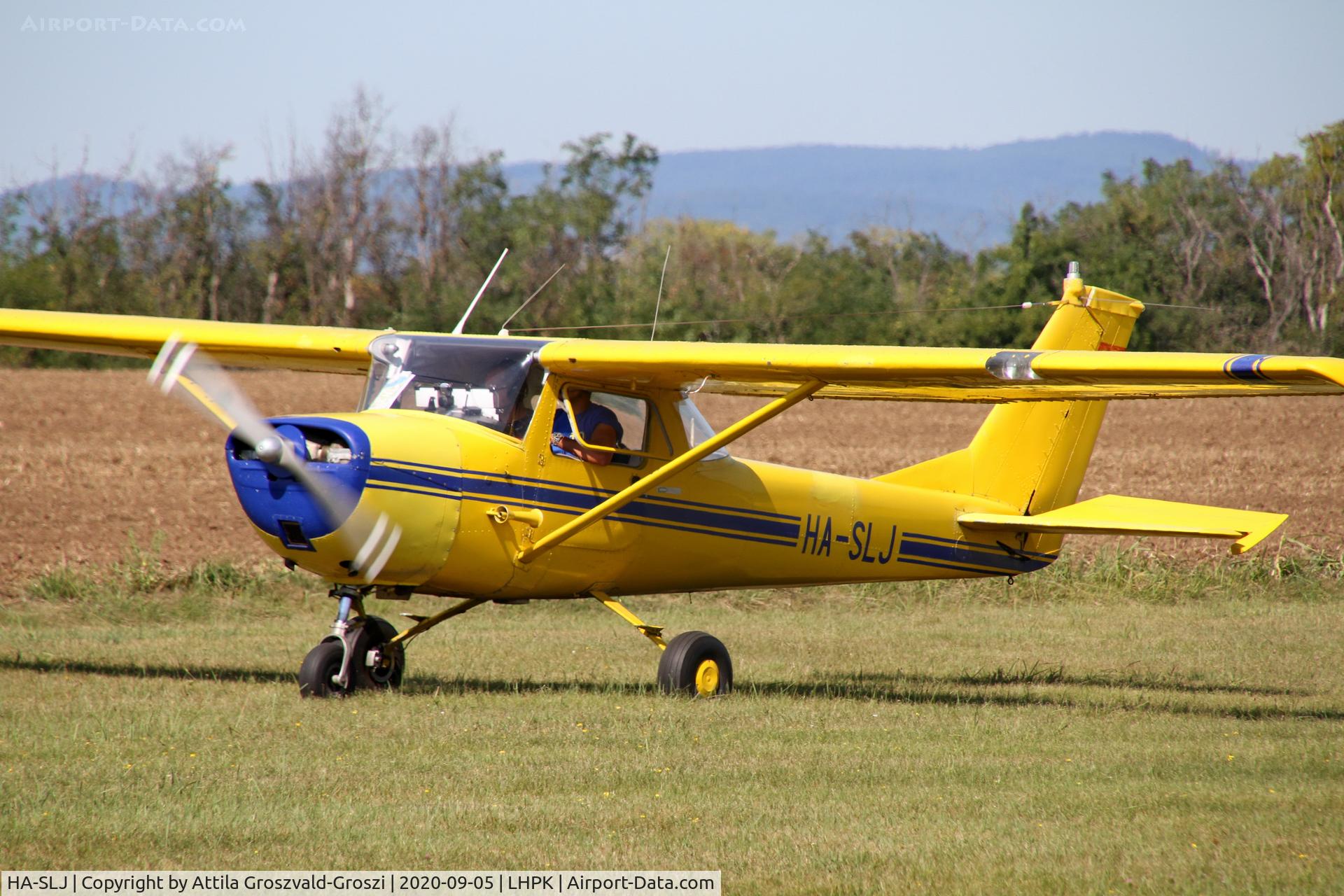 HA-SLJ, 1965 Cessna 150F C/N 150-62039, LHPK - Papkutapuszta Airfield, Hungary