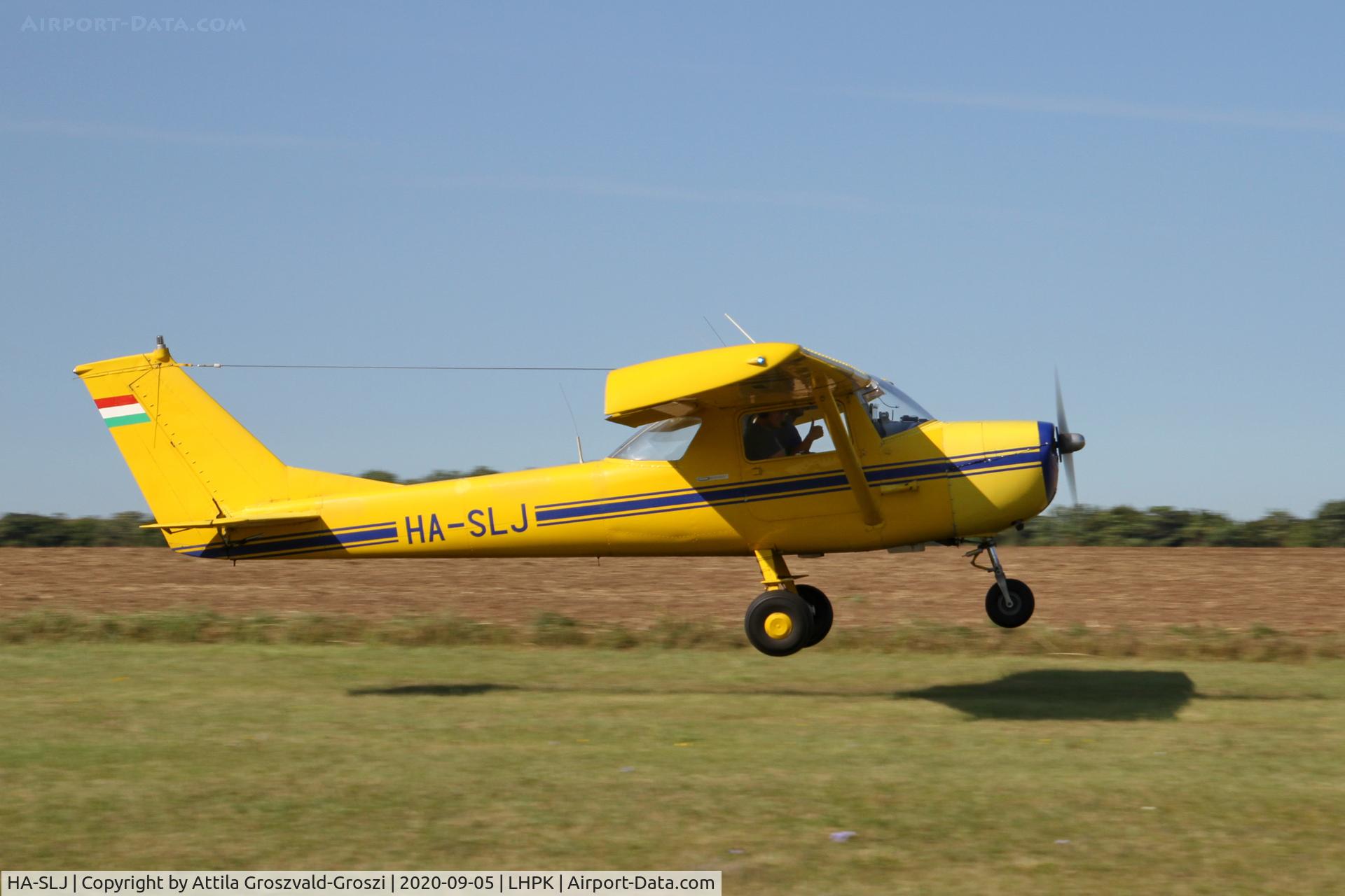HA-SLJ, 1965 Cessna 150F C/N 150-62039, LHPK - Papkutapuszta Airfield, Hungary