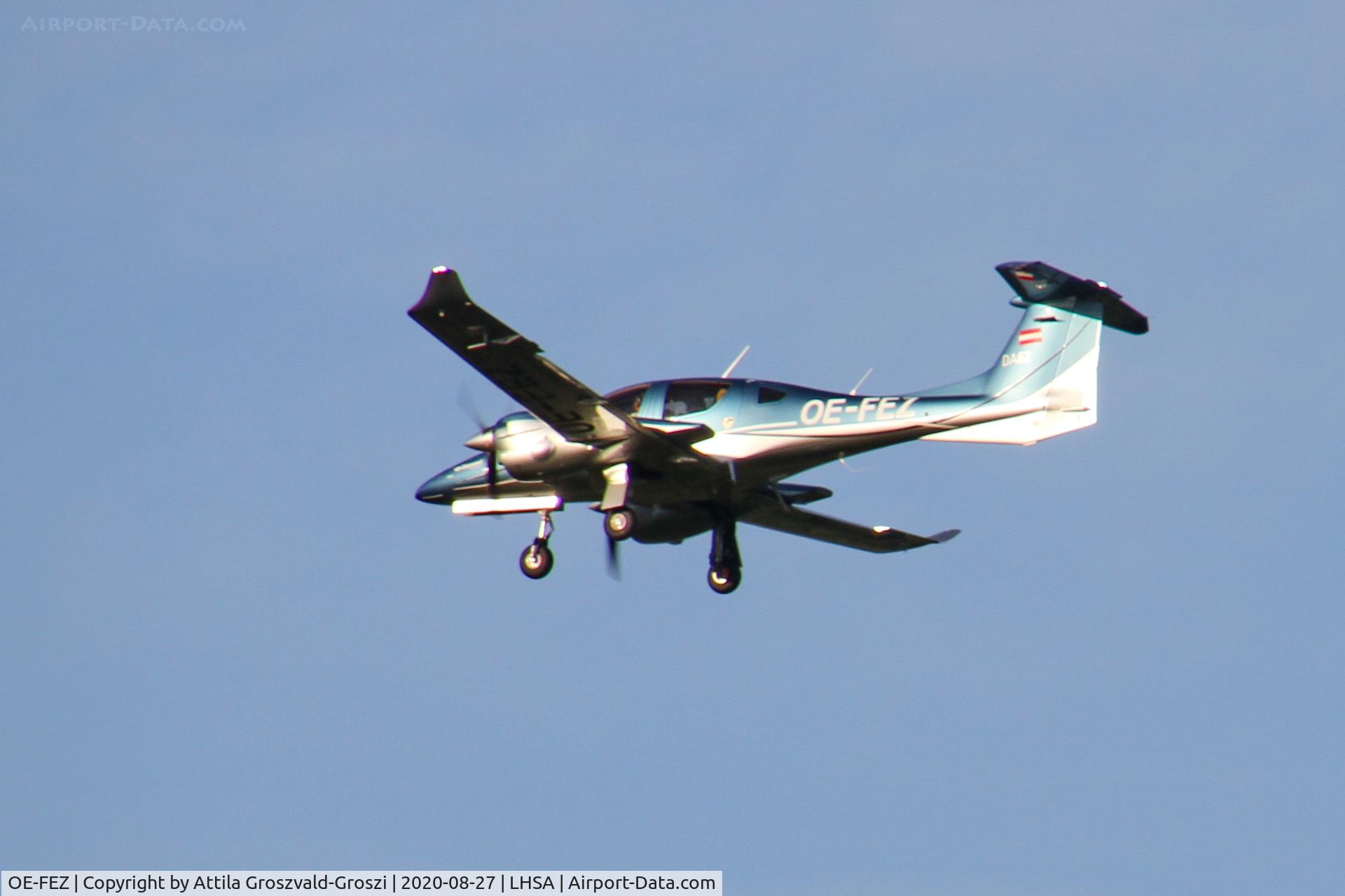 OE-FEZ, 2017 Diamond DA-62 C/N 62.076, LHSA - Szentkirályszabadja Airport, Hungary