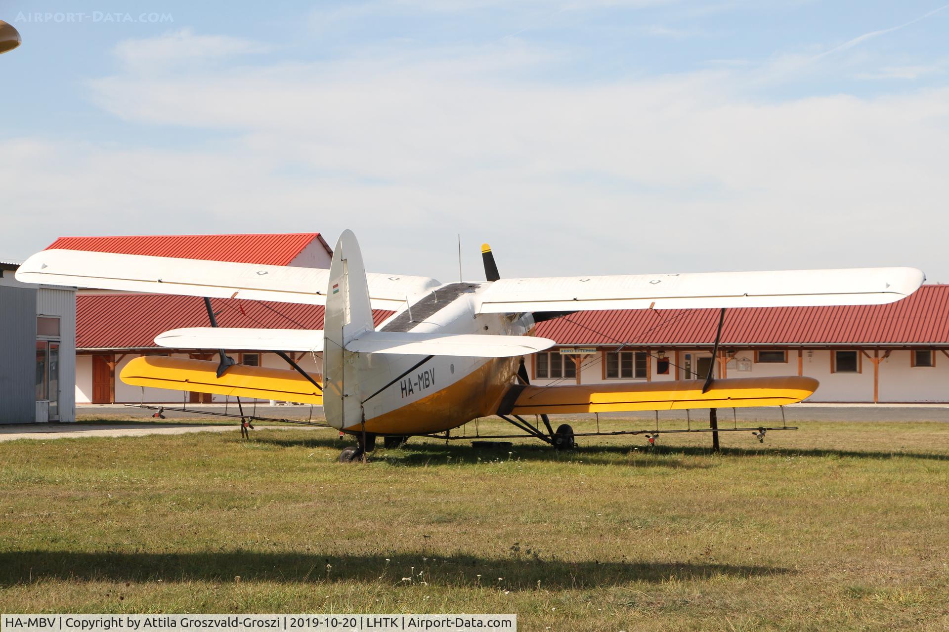 HA-MBV, 1976 PZL-Mielec AN-2R C/N 1G172-54, LHTK - Aero Ság Airfield, Tokorcs-Hungary