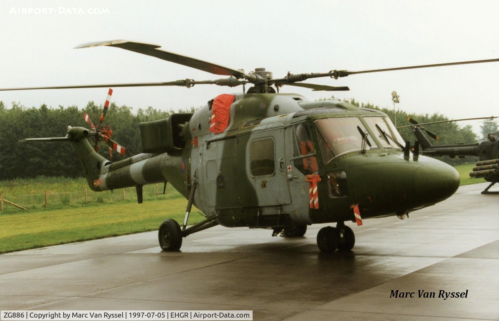 ZG886, Westland Lynx AH.9A C/N 348, Gilze-Rijen open Day.