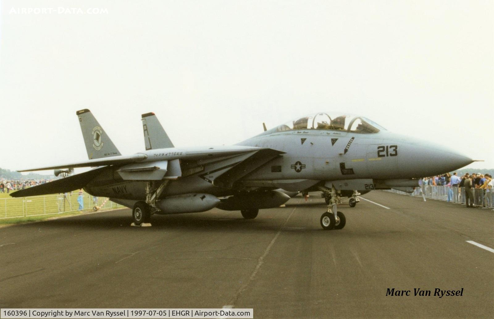 160396, Grumman F-14A Tomcat C/N 252, Tophatters at Gilze-Rijen open Day.