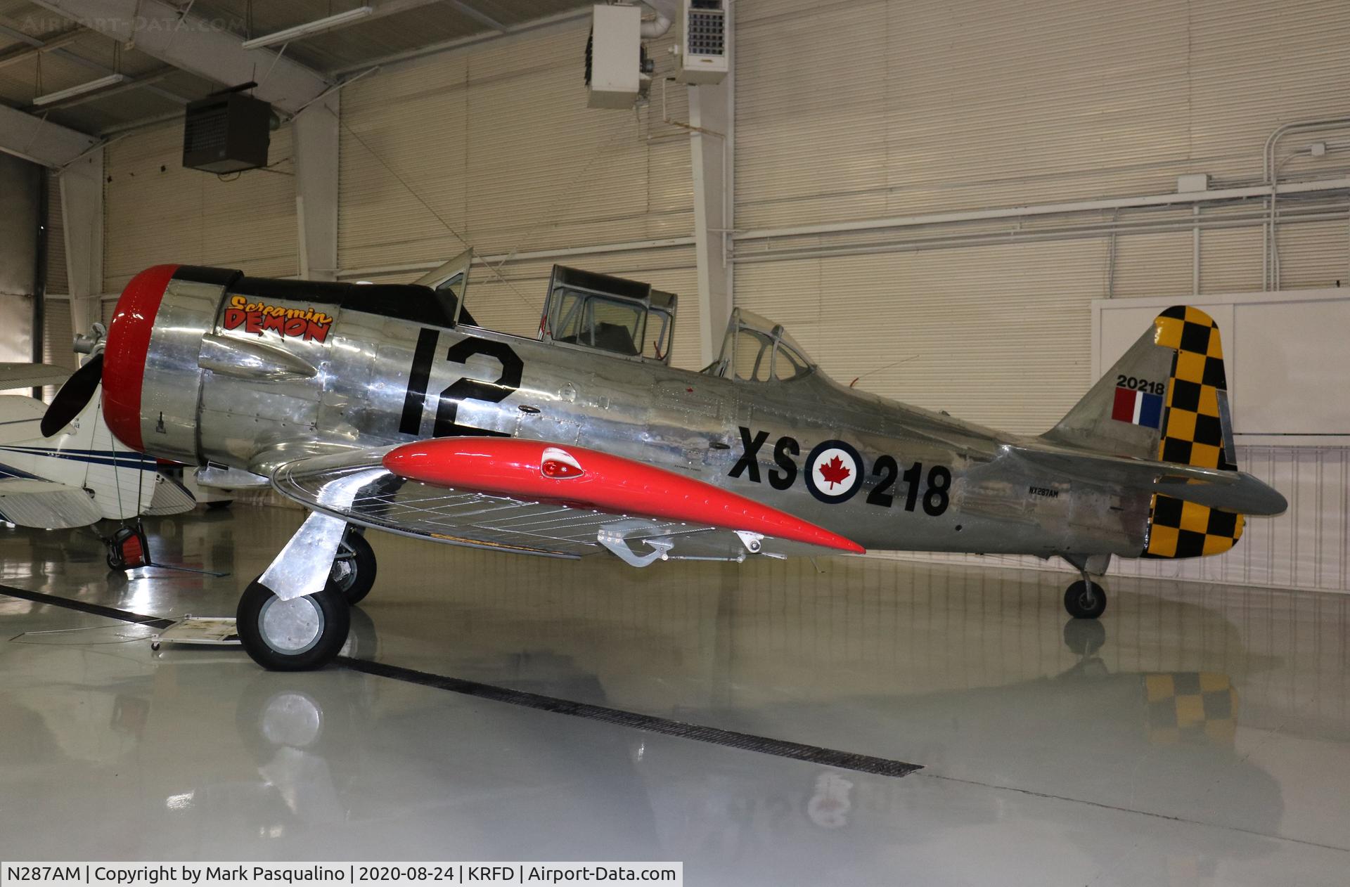 N287AM, 1951 Canadian Car & Foundry Harvard MK IV C/N 20218, Harvard MK IV