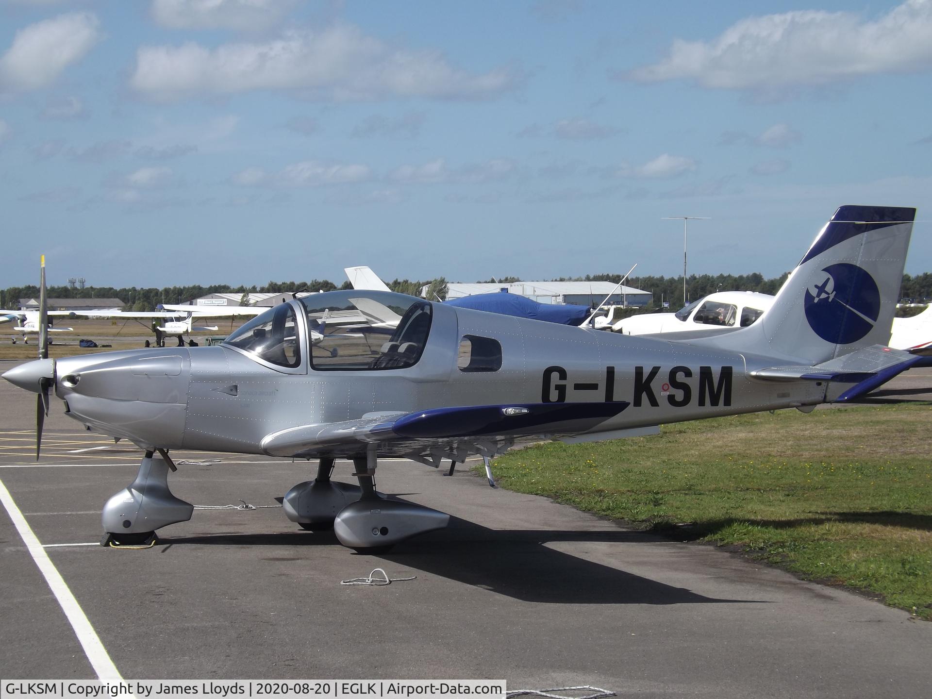 G-LKSM, 2020 Sonaca S200 C/N 012, Parked up at her home base