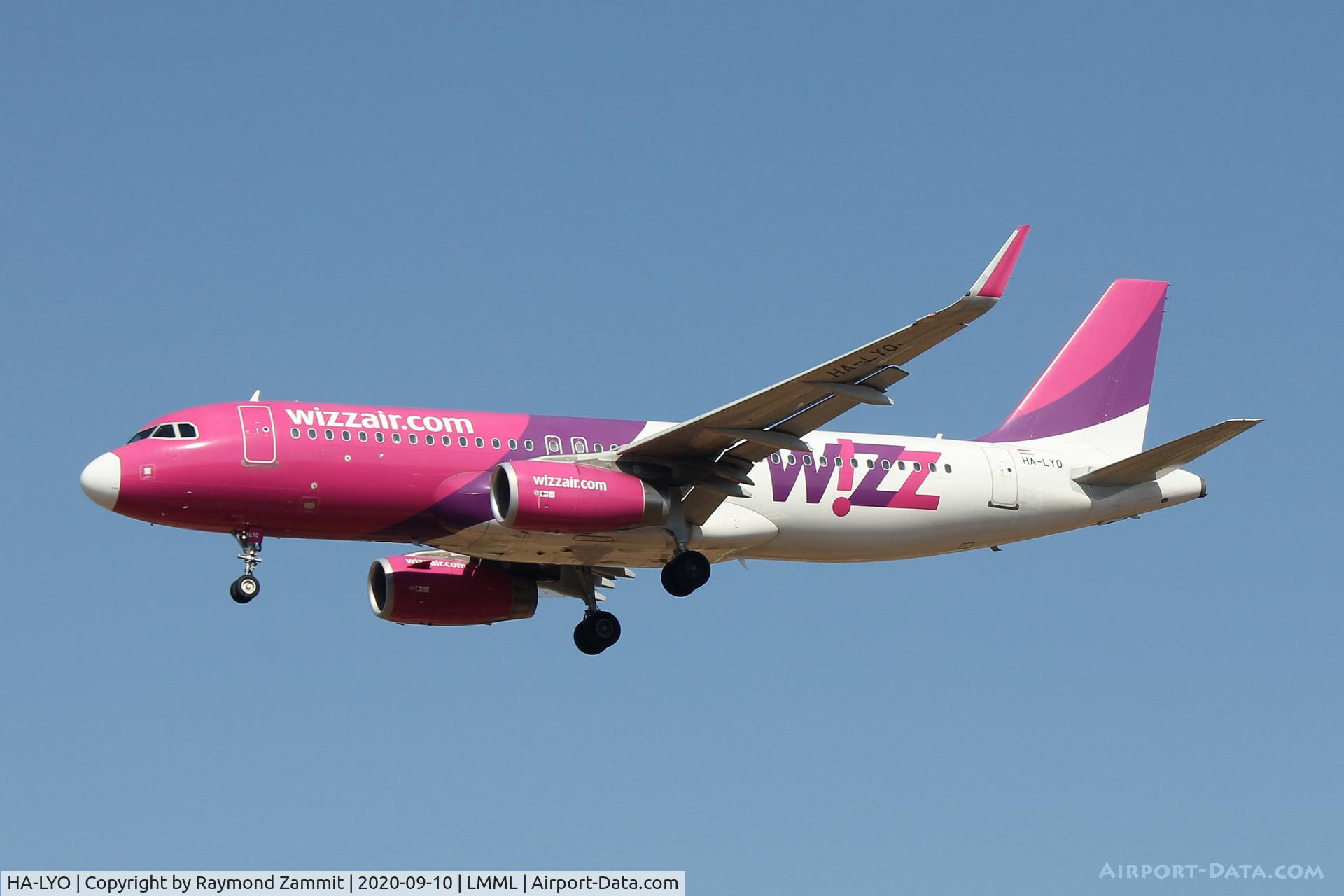 HA-LYO, 2015 Airbus A320-232 C/N 6576, A320 HA-LYO Wizzair