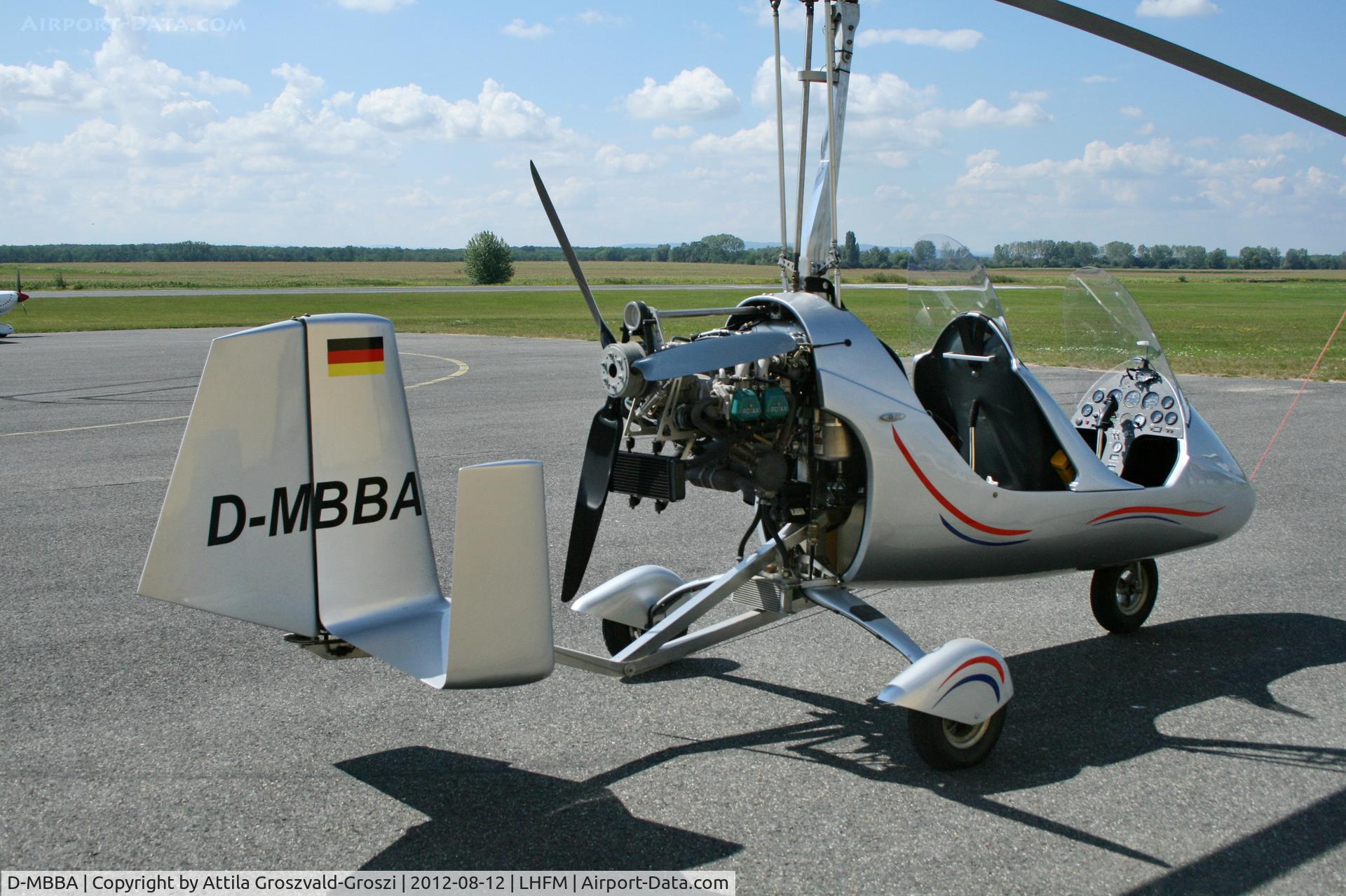 D-MBBA, AutoGyro Europe MTOsport C/N D07G10, LHFM - Meidl Airport, Fertöszentmiklós - Hungary