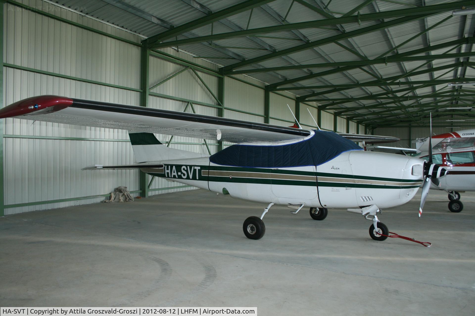 HA-SVT, Cessna 210M Centurion C/N 21062358, LHFM - Meidl Airport, Fertöszentmiklós - Hungary
