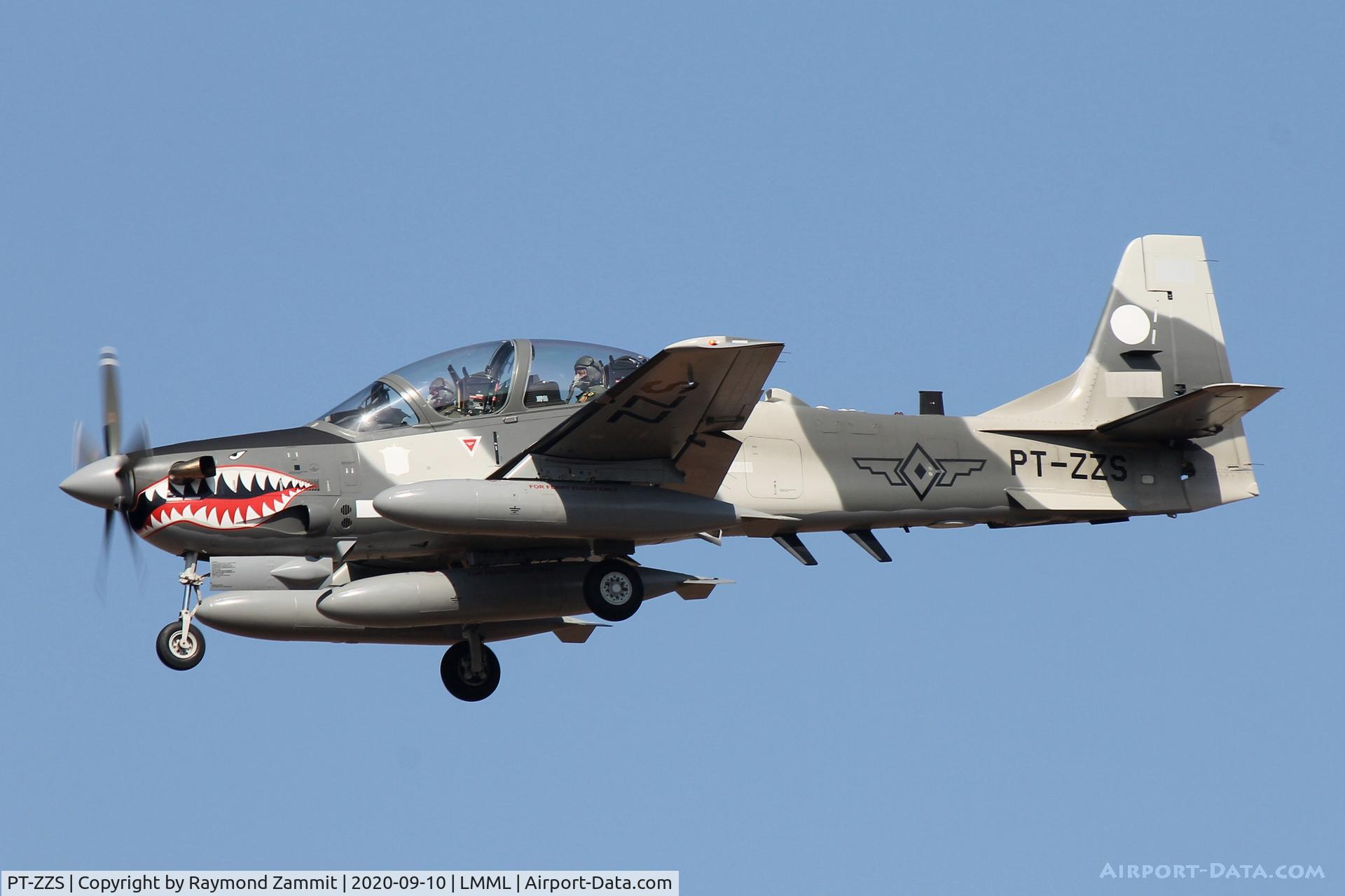 PT-ZZS, 2020 Embraer A-29 Super Tucano C/N 31400254, Embraer A-26 Super Tucano PT-ZZS Philippines Air Force