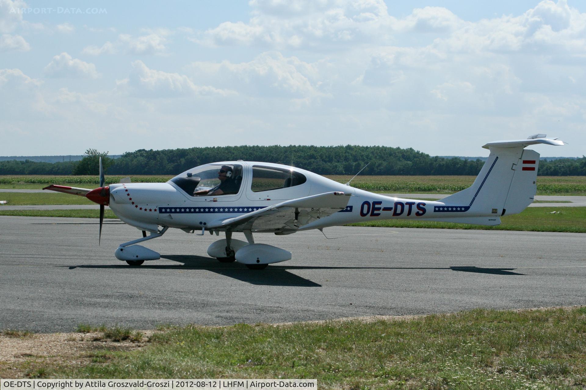 OE-DTS, Diamond DA-40 Diamond Star C/N 40.352, LHFM - Meidl Airport, Fertöszentmiklós - Hungary