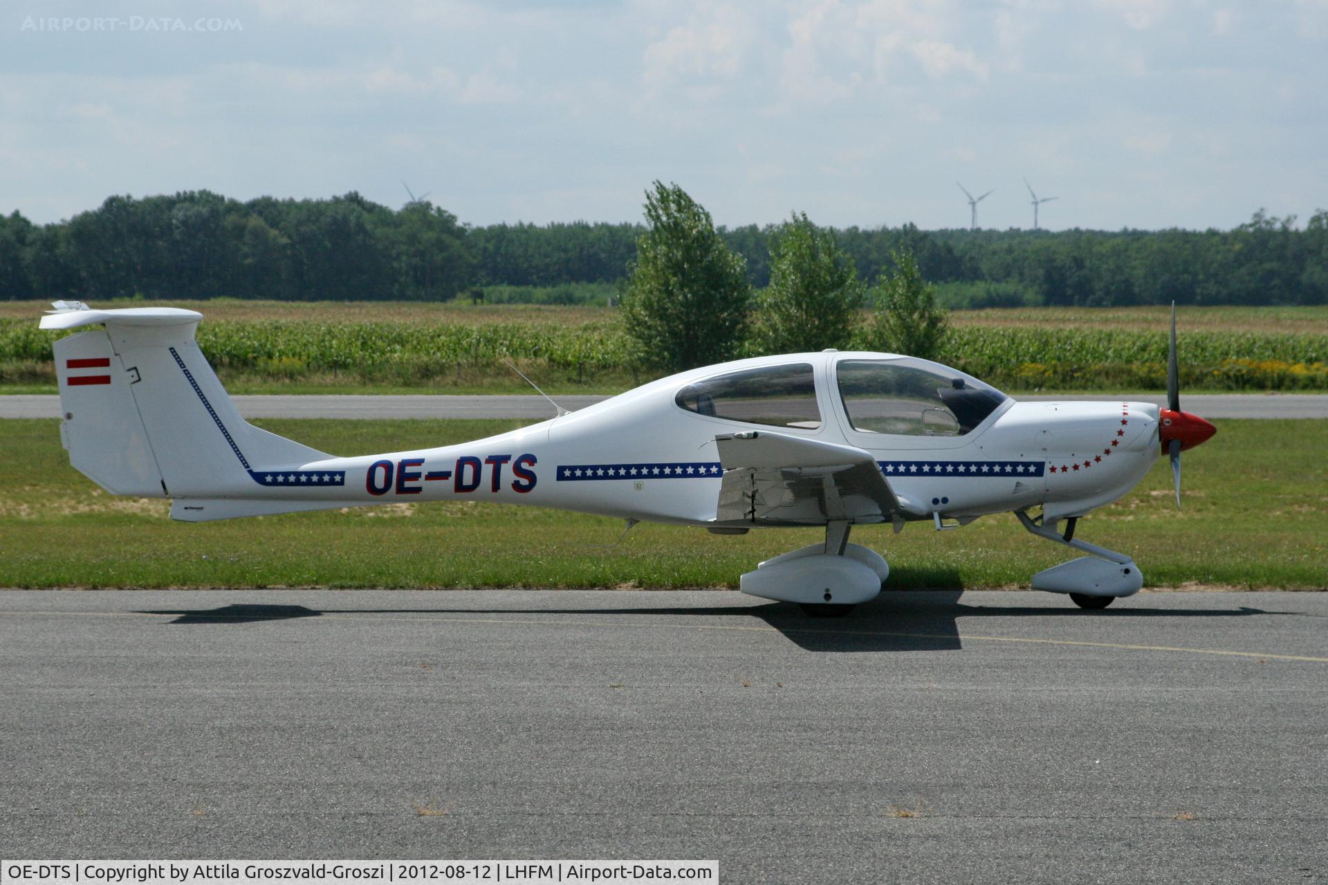 OE-DTS, Diamond DA-40 Diamond Star C/N 40.352, LHFM - Meidl Airport, Fertöszentmiklós - Hungary
