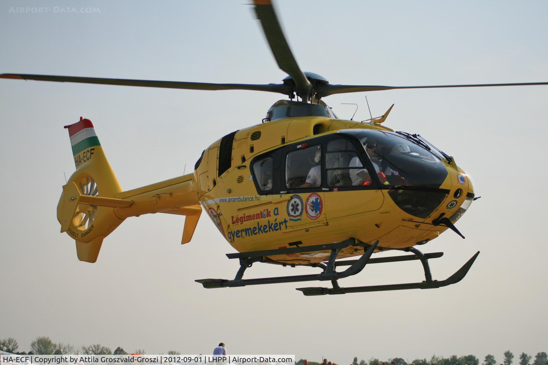 HA-ECF, 2004 Eurocopter EC-135T-2 C/N 0368, LHPP - Pécs-Pogány Airport, Hungary
