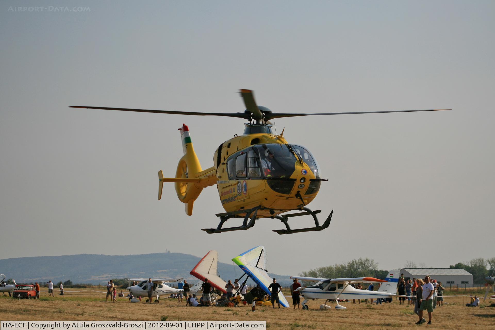 HA-ECF, 2004 Eurocopter EC-135T-2 C/N 0368, LHPP - Pécs-Pogány Airport, Hungary