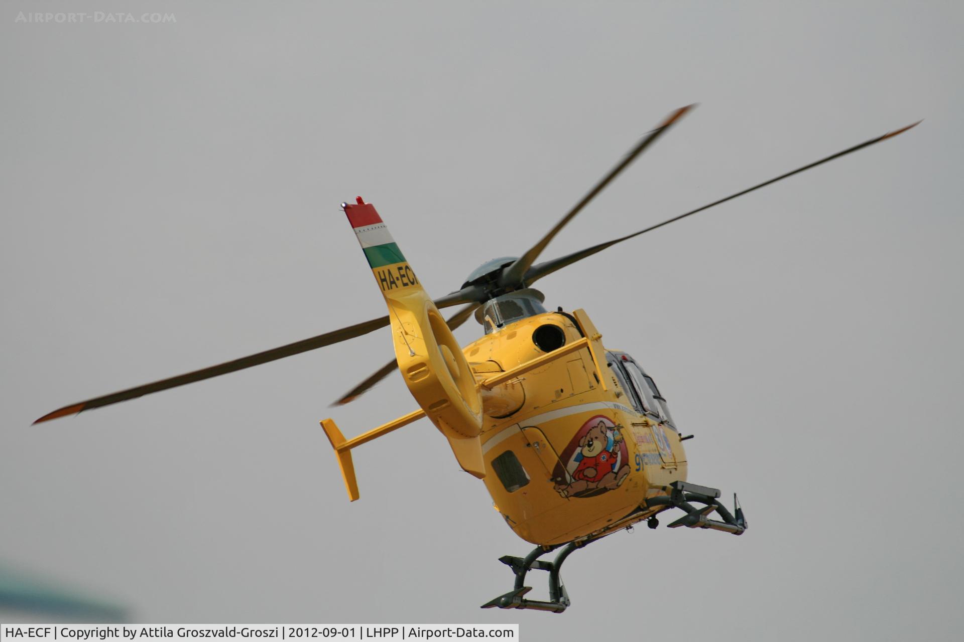 HA-ECF, 2004 Eurocopter EC-135T-2 C/N 0368, LHPP - Pécs-Pogány Airport, Hungary