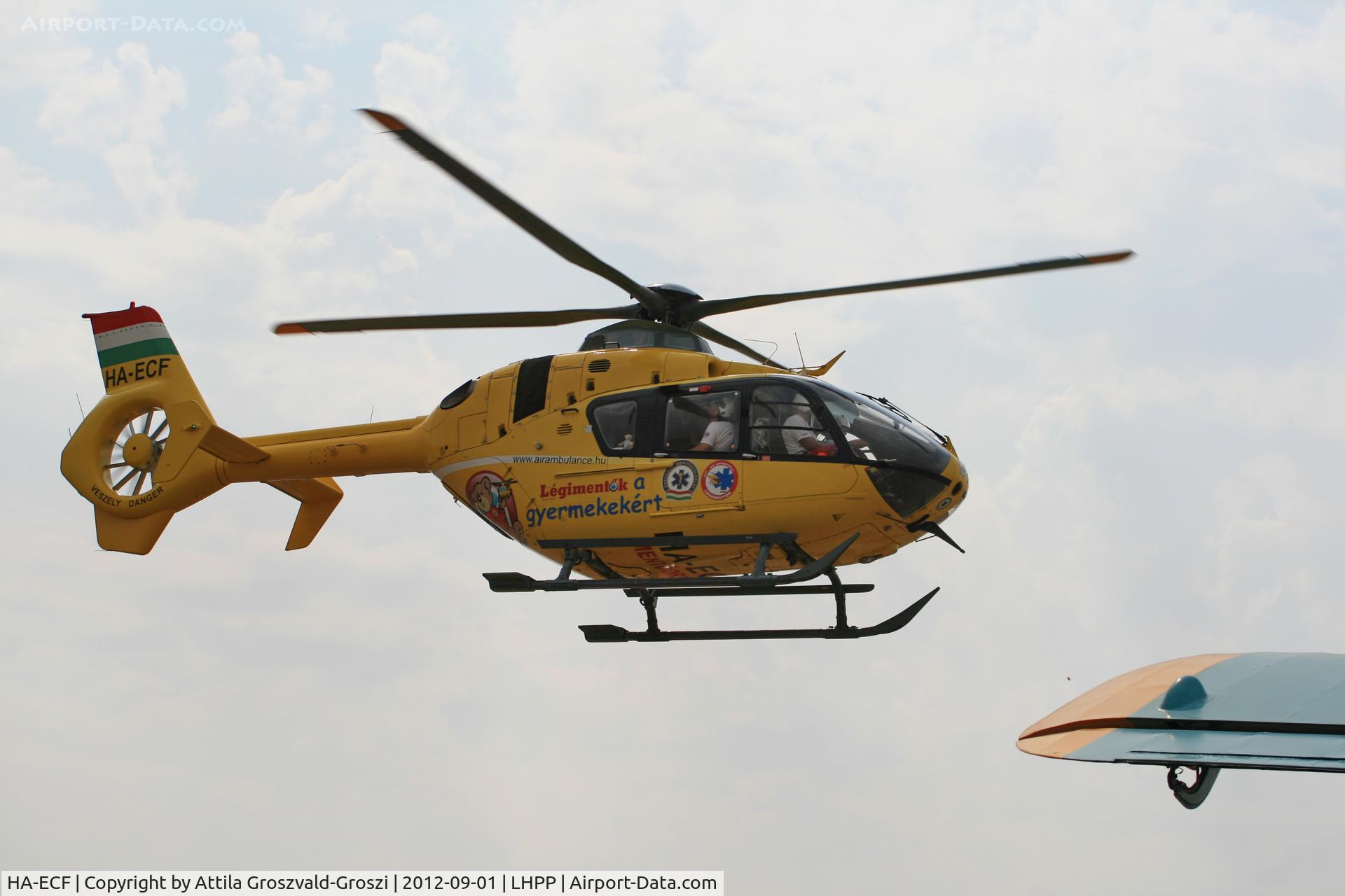 HA-ECF, 2004 Eurocopter EC-135T-2 C/N 0368, LHPP - Pécs-Pogány Airport, Hungary